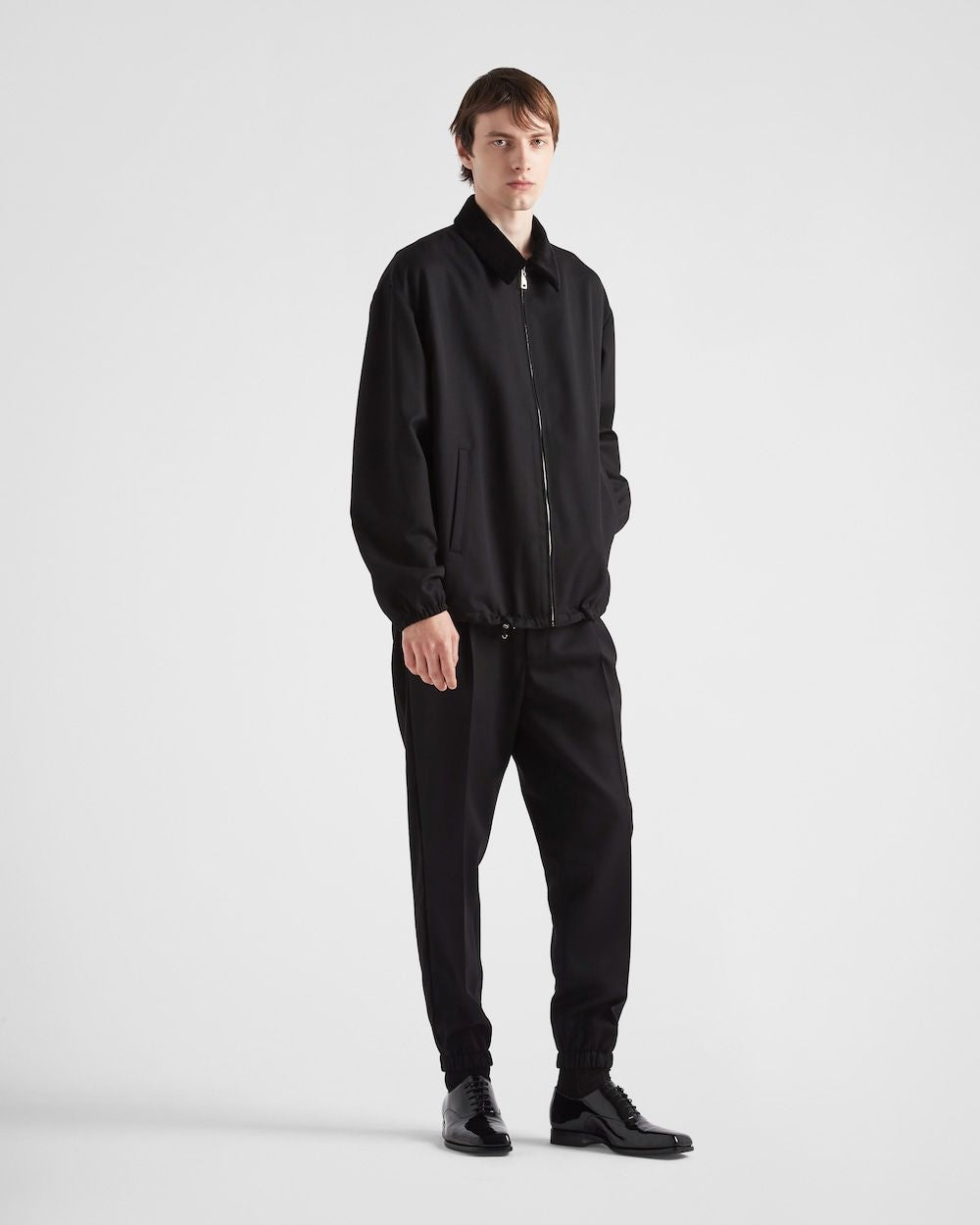 PRADA Tailored Gabardine Trousers for Men