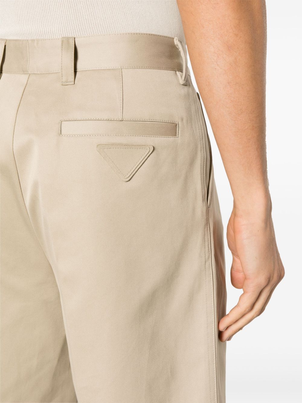 PRADA Men's Chino Trousers - Spring/Summer 2025