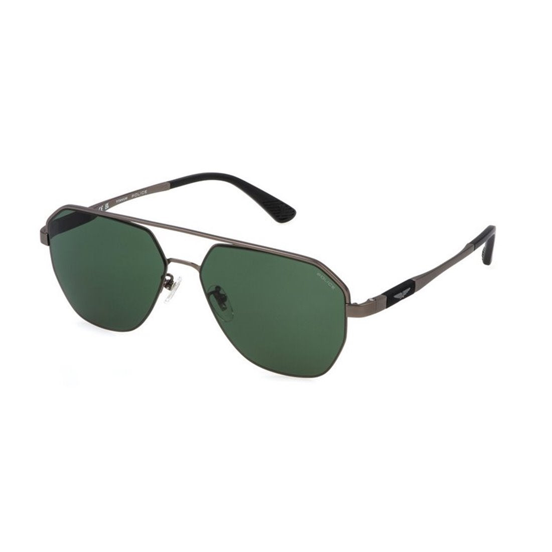 POLICE Stylish Metal Frame Sunglasses for Men