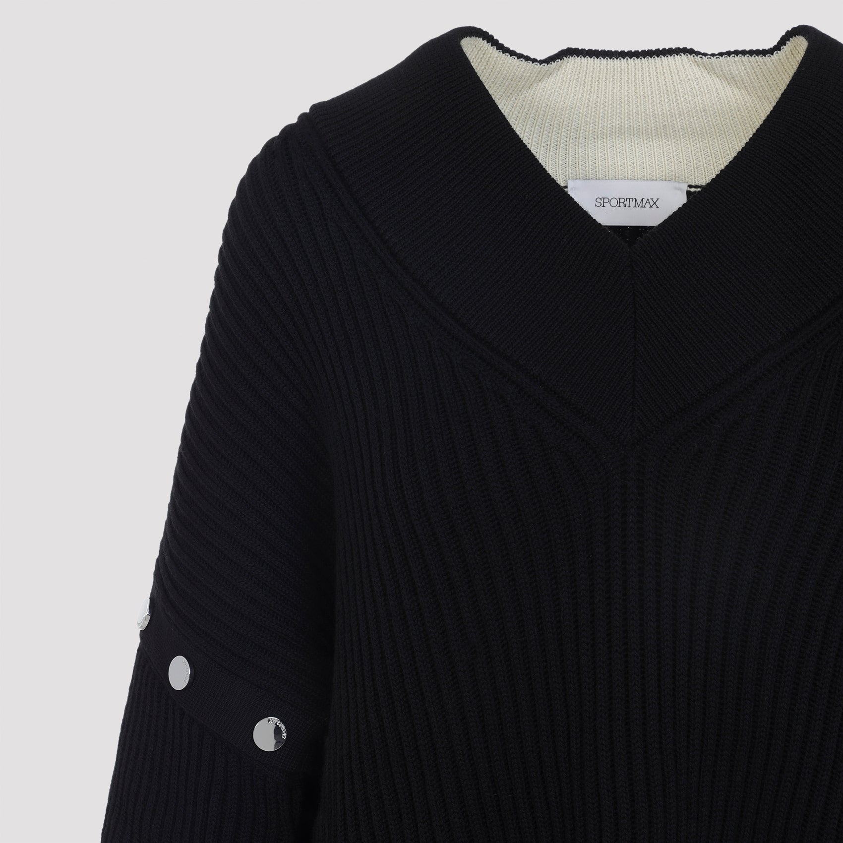 SPORTMAX Stylish Virgin Wool Sweater for Women - Fall Winter 25/26