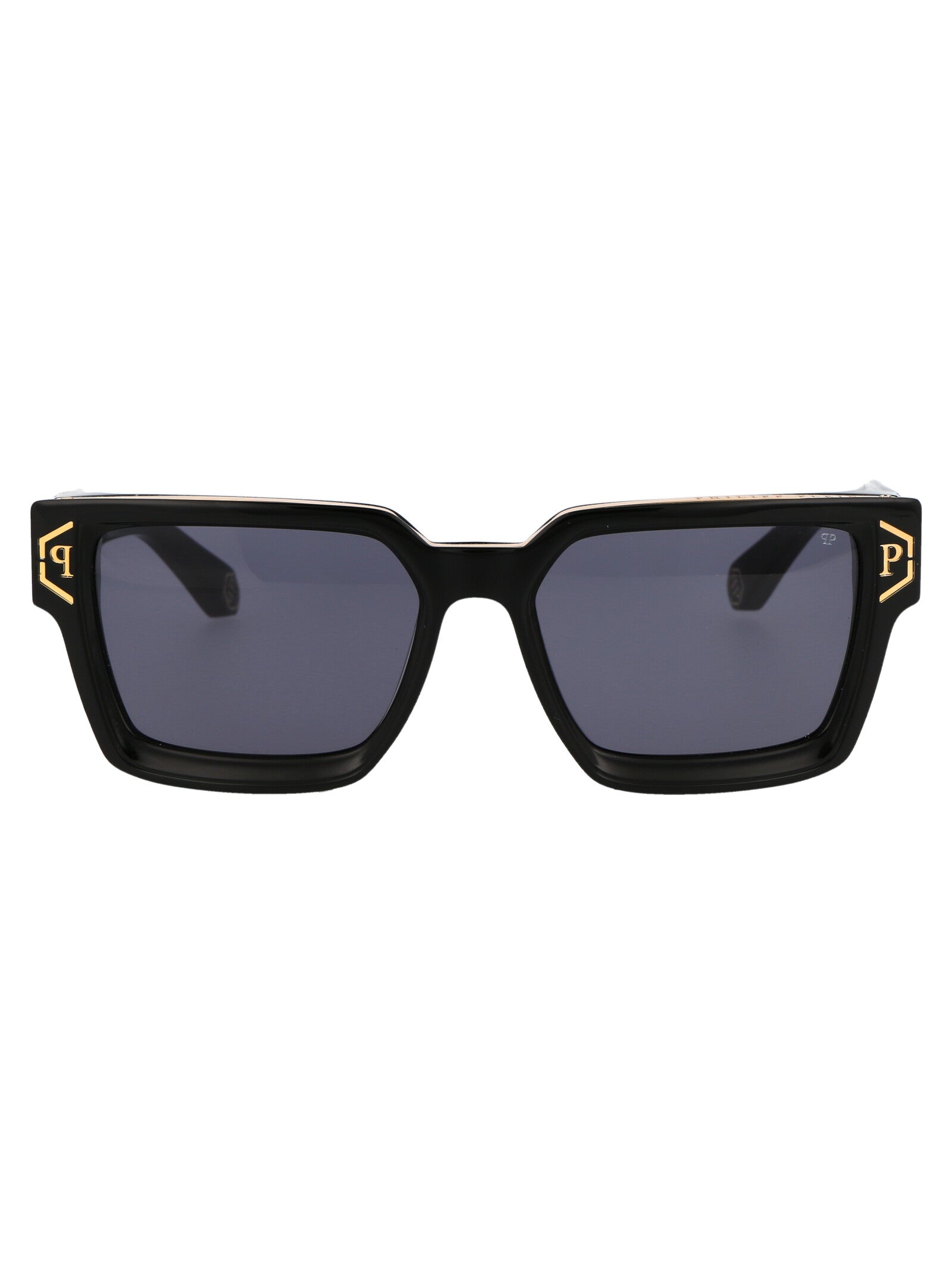 PHILIPP PLEIN Sleek Acetate Sunglasses for Men - Perfect for SS25