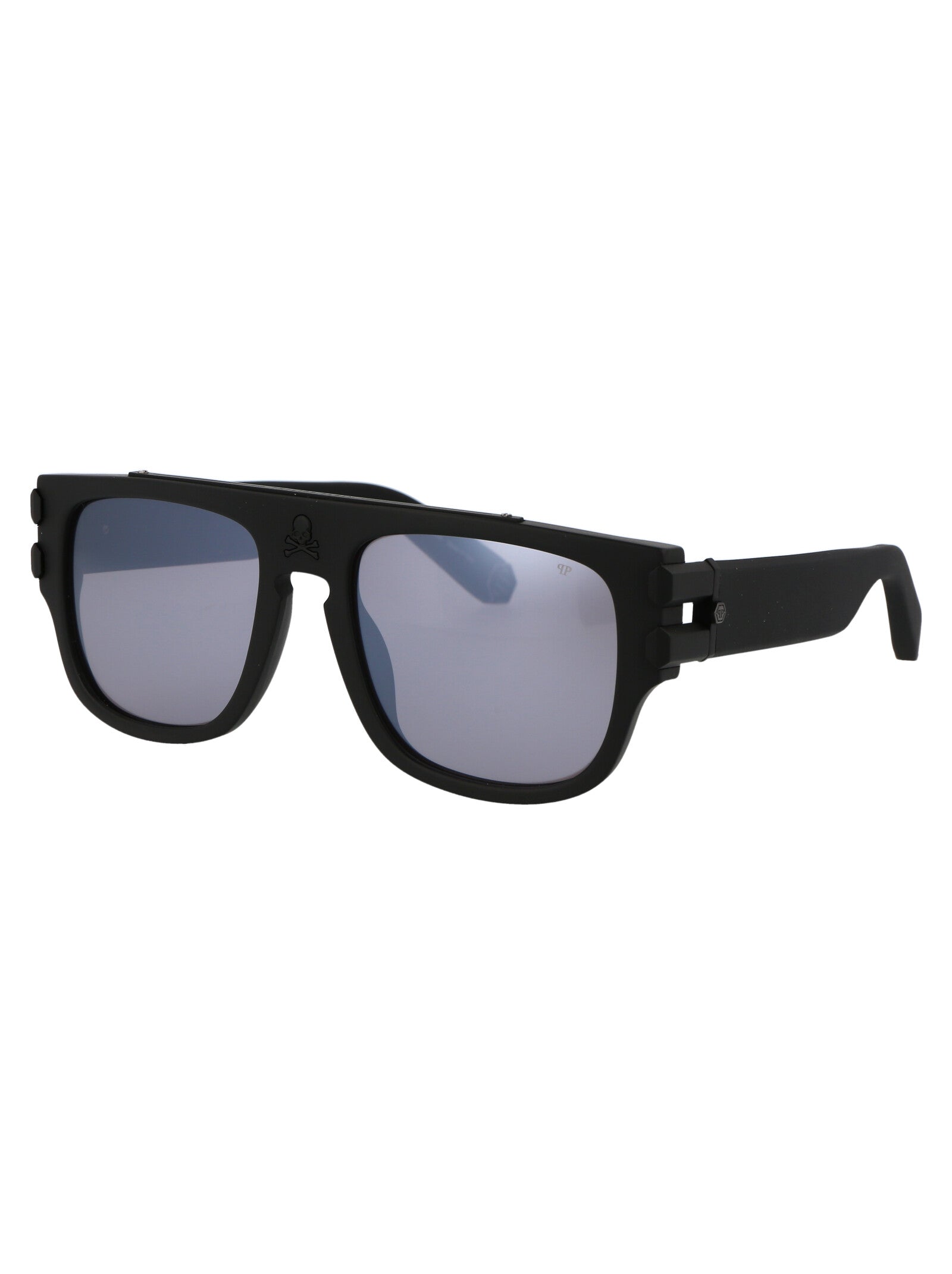 PHILIPP PLEIN Sleek Titanium Sunglasses for Women