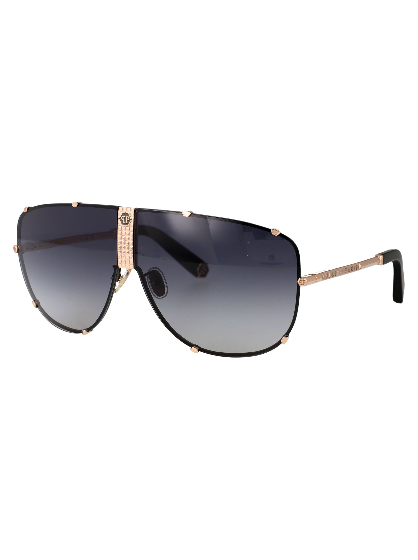 PHILIPP PLEIN Metal Frame Sunglasses for Men