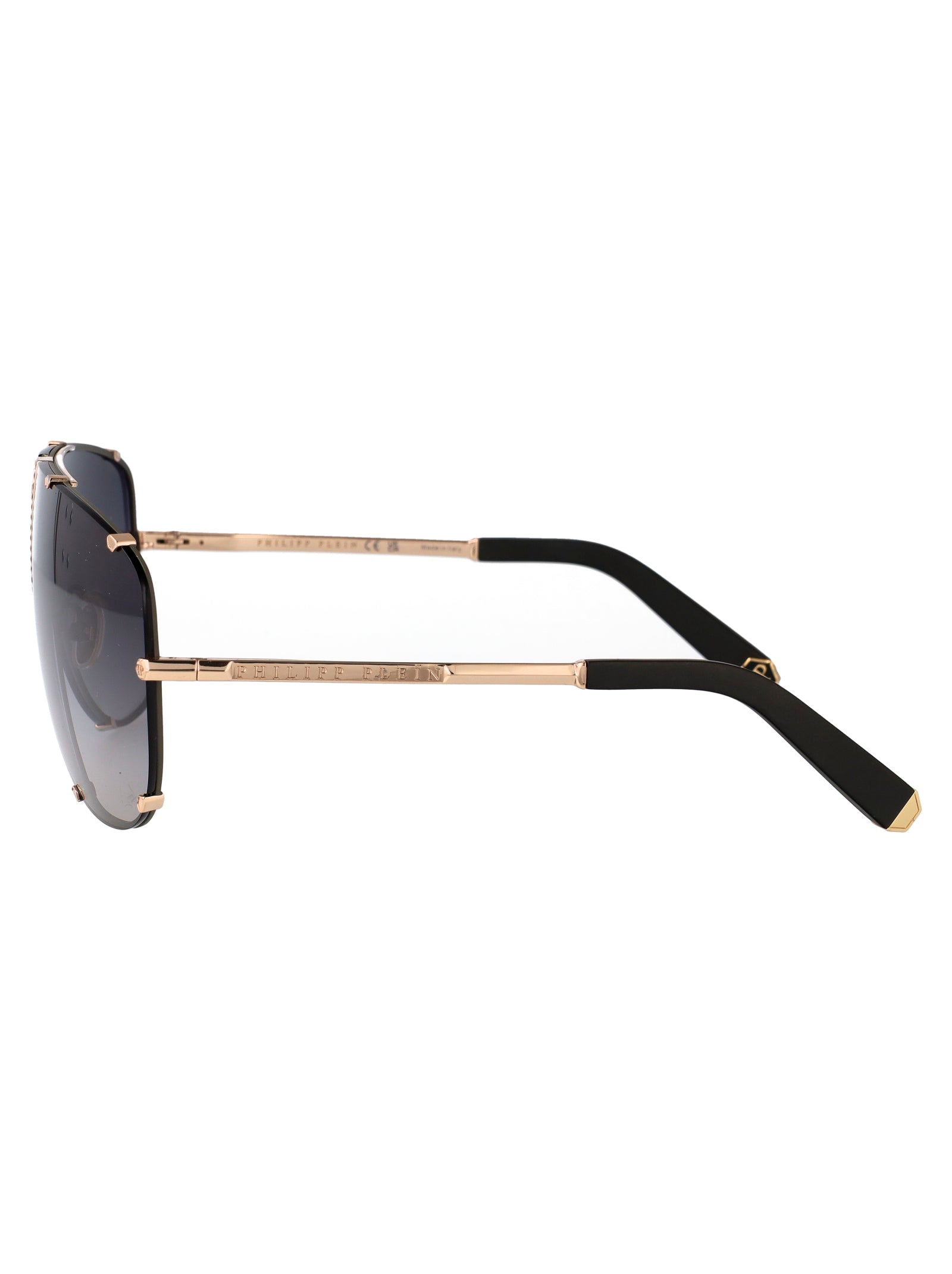 PHILIPP PLEIN Metal Frame Sunglasses for Men
