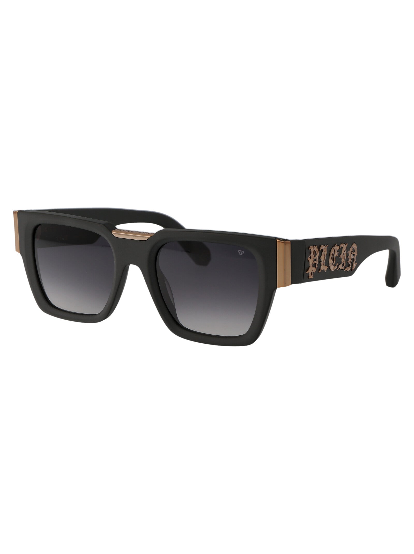 PHILIPP PLEIN Men's Acetate Sunglasses - Stylish Shield Design