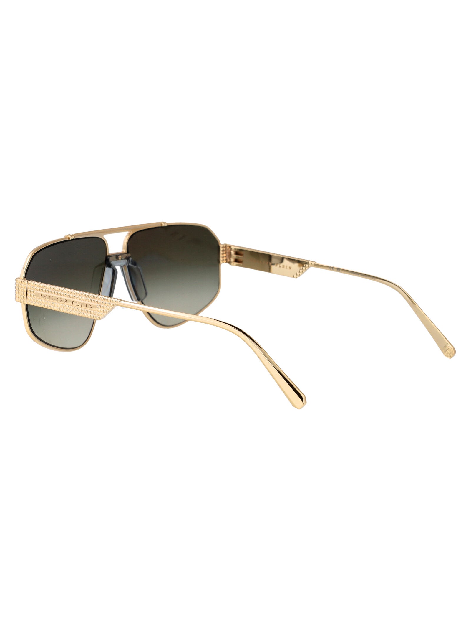 PHILIPP PLEIN Titanium Sunglasses for Women - Plein Rock Superhero Style