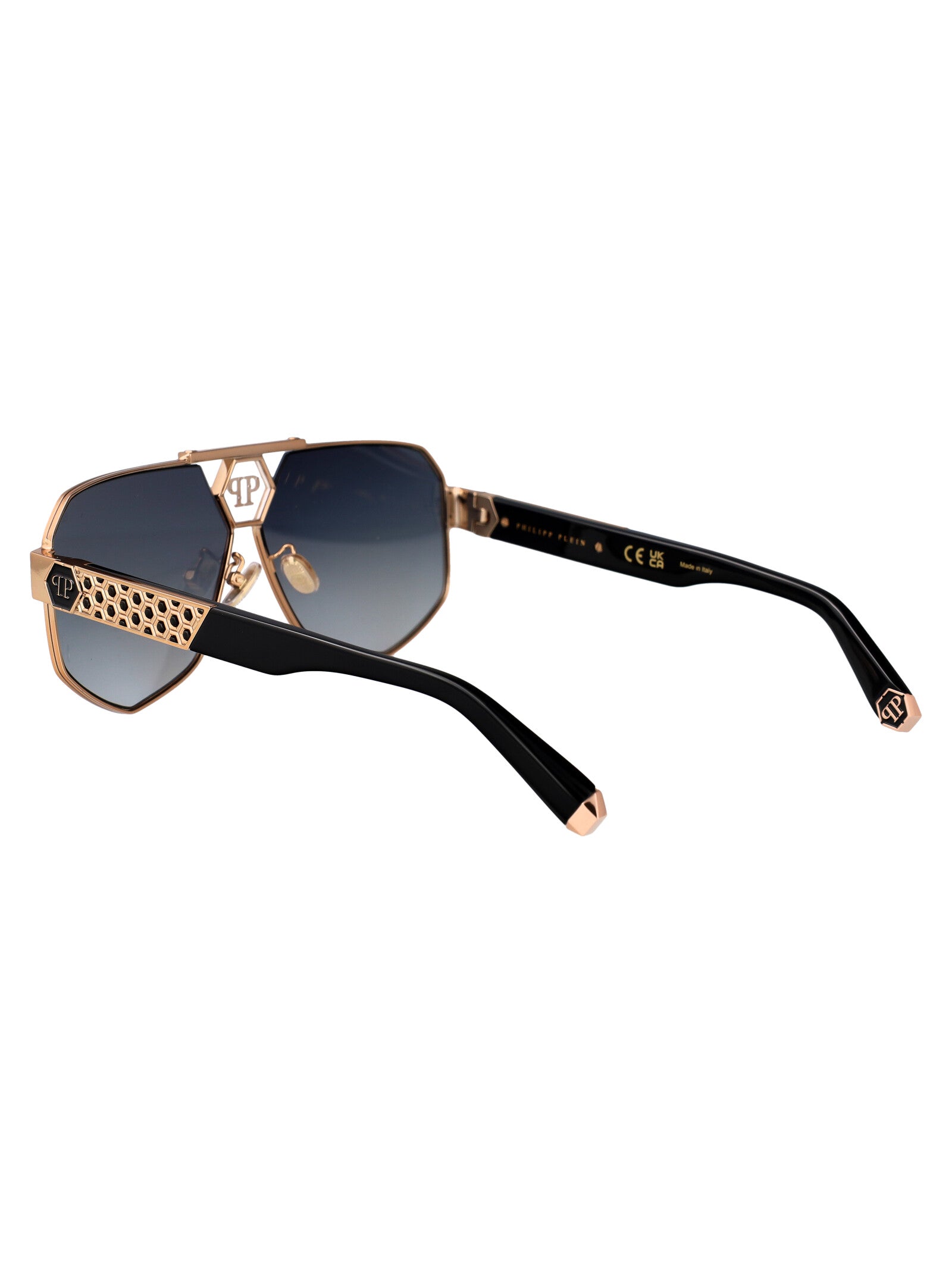 PHILIPP PLEIN Chic Acetate and Metal Sunglasses for Women
