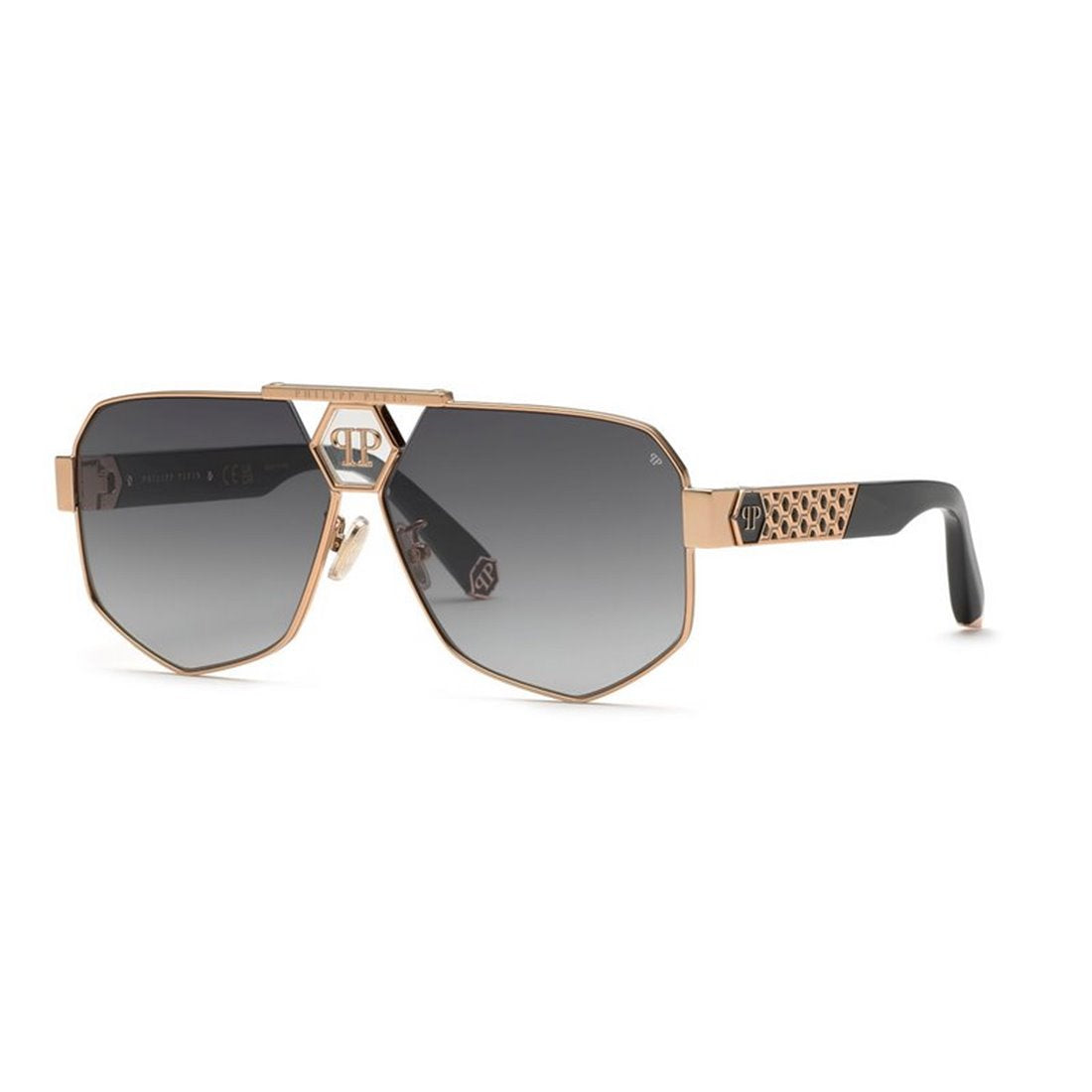 PHILIPP PLEIN Chic Acetate and Metal Sunglasses for Women