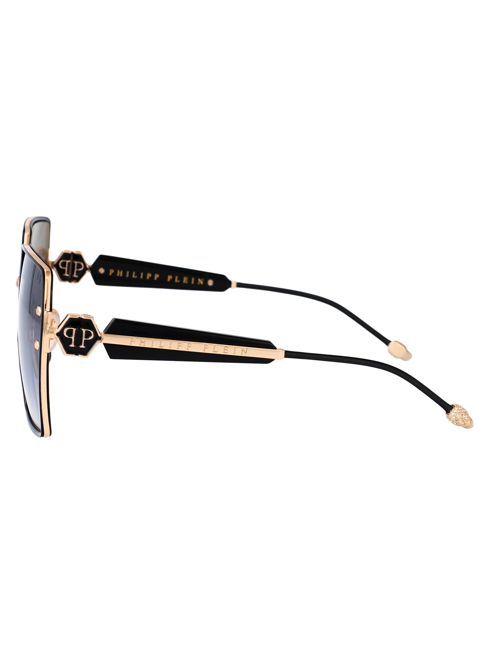 PHILIPP PLEIN Gold Metal Sunglasses for Women