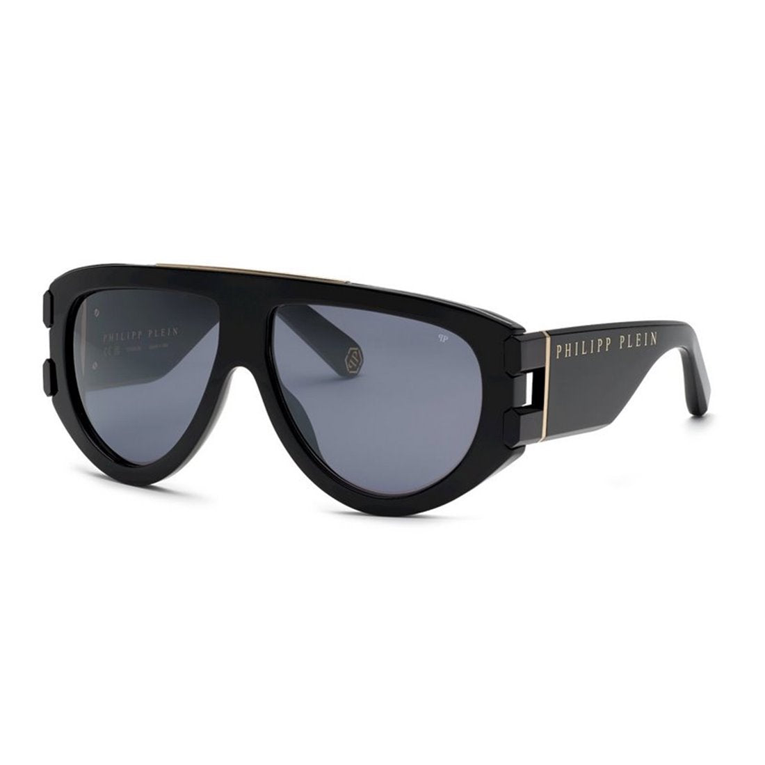 PHILIPP PLEIN Chic Acetate and Metal Sunglasses for Women