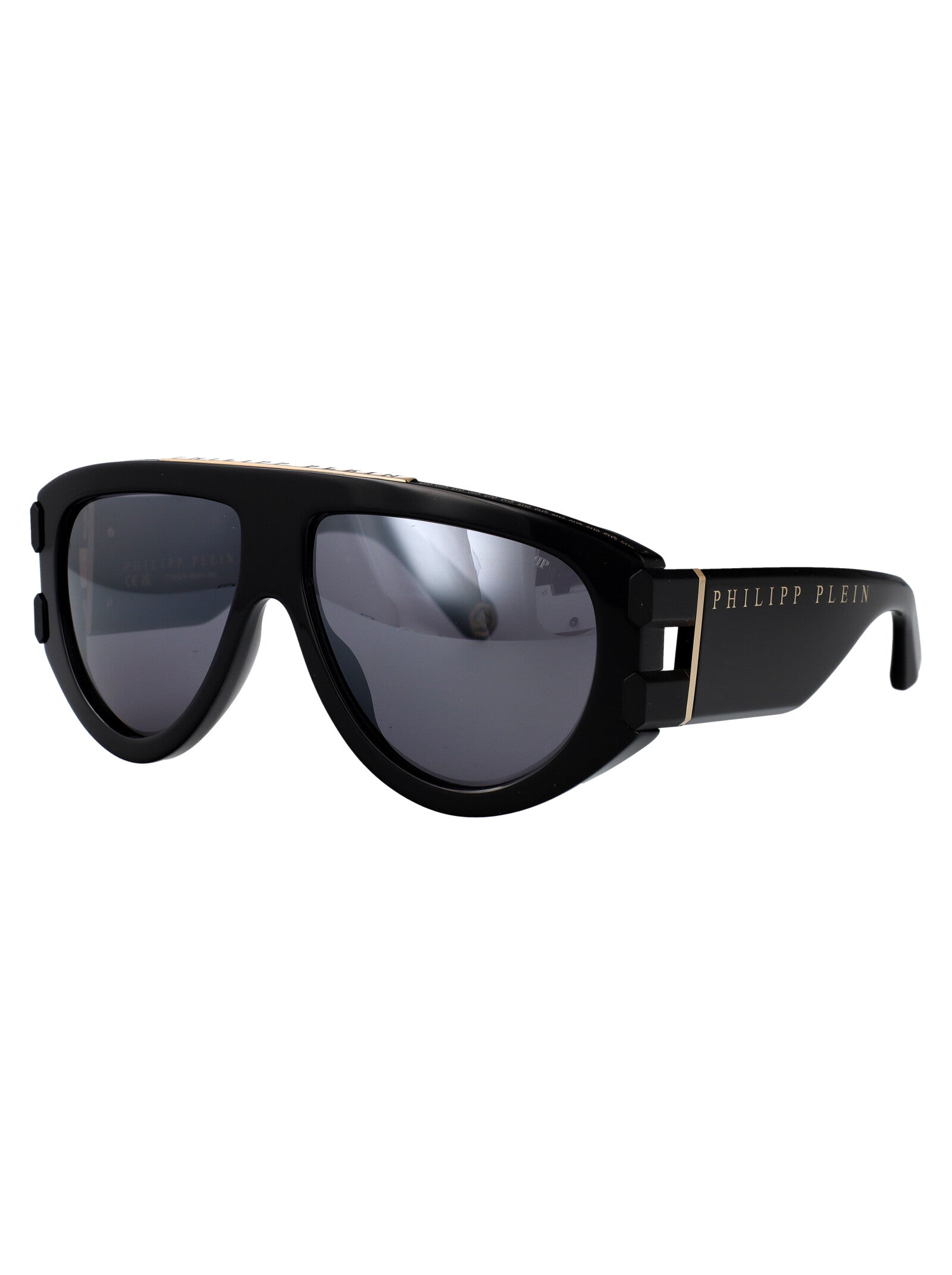 PHILIPP PLEIN Chic Acetate and Metal Sunglasses for Women