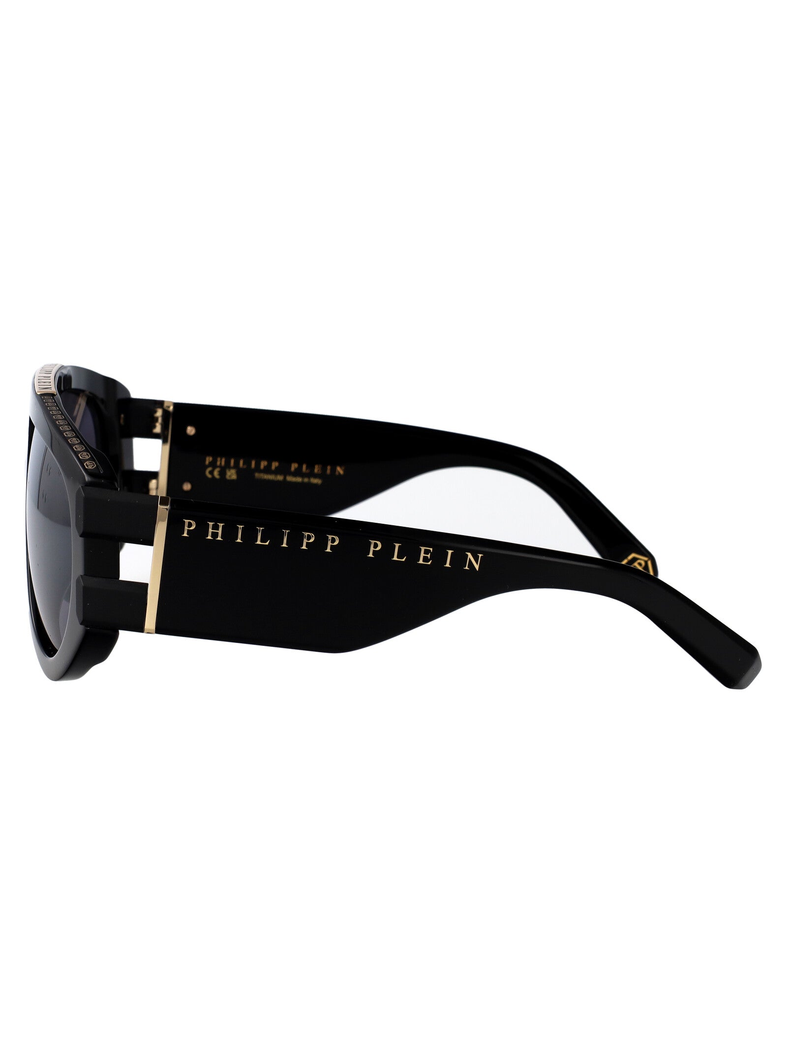 PHILIPP PLEIN Chic Acetate and Metal Sunglasses for Women