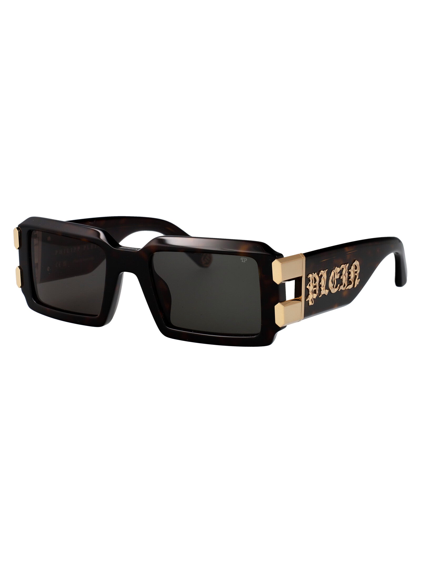 PHILIPP PLEIN Acetate Sunglasses with Plein Eagle Detail