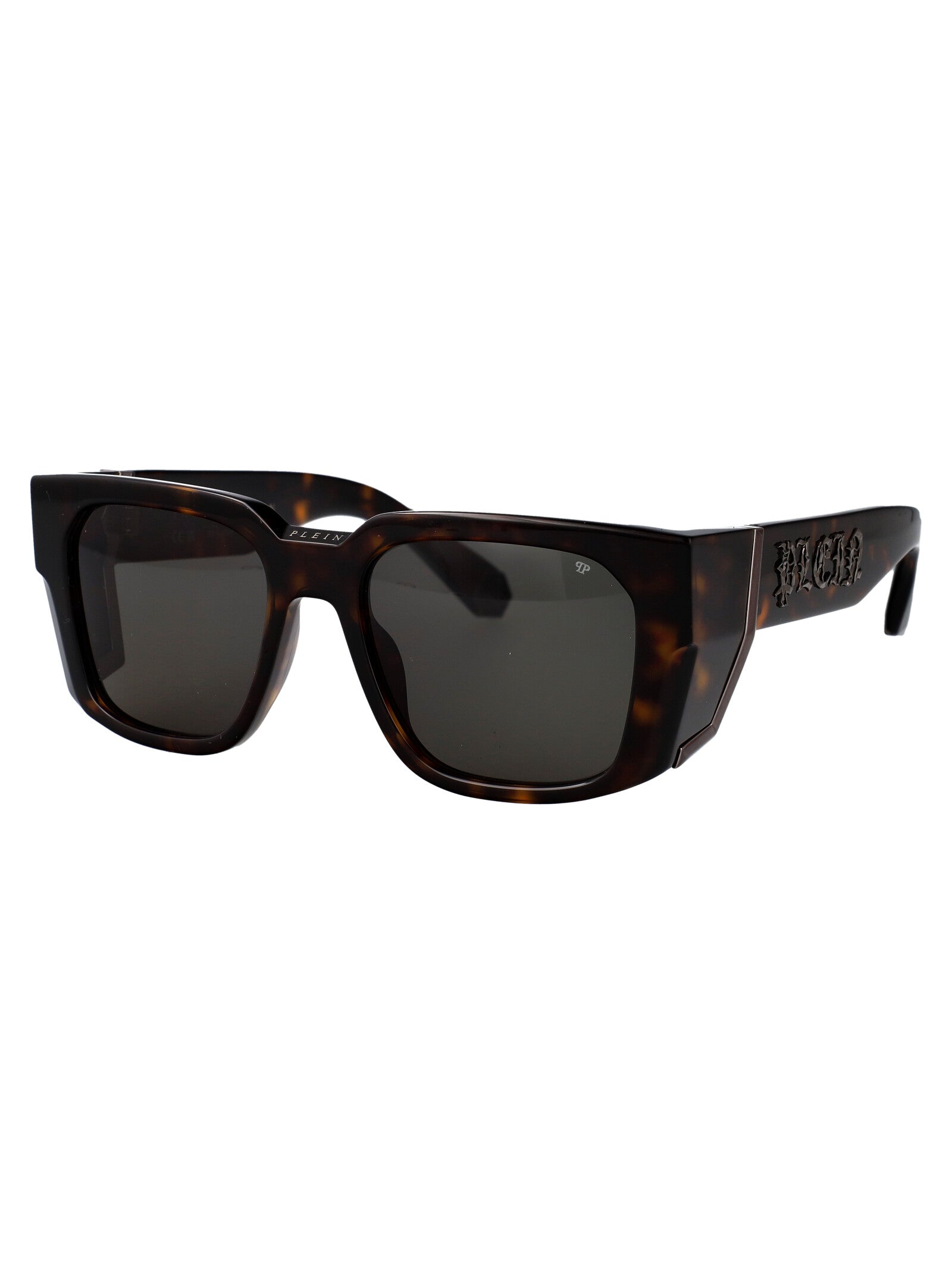PHILIPP PLEIN Havana Acetate Mini Sunglasses for Women