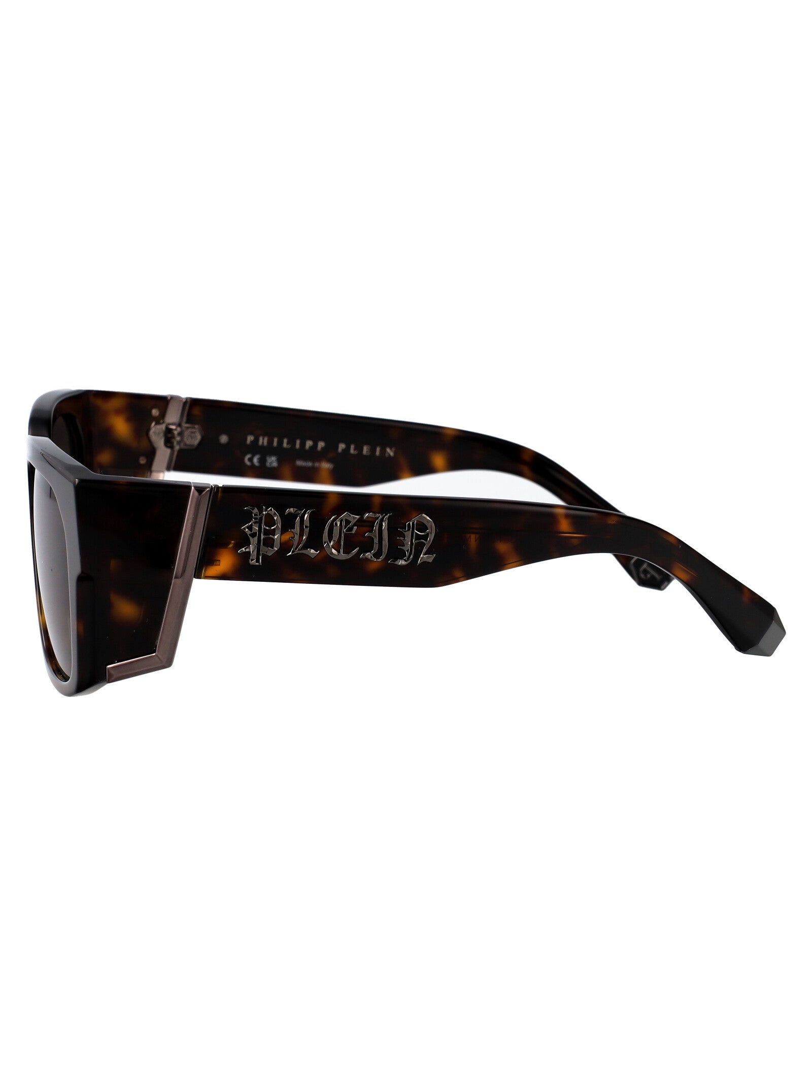 PHILIPP PLEIN Havana Acetate Mini Sunglasses for Women
