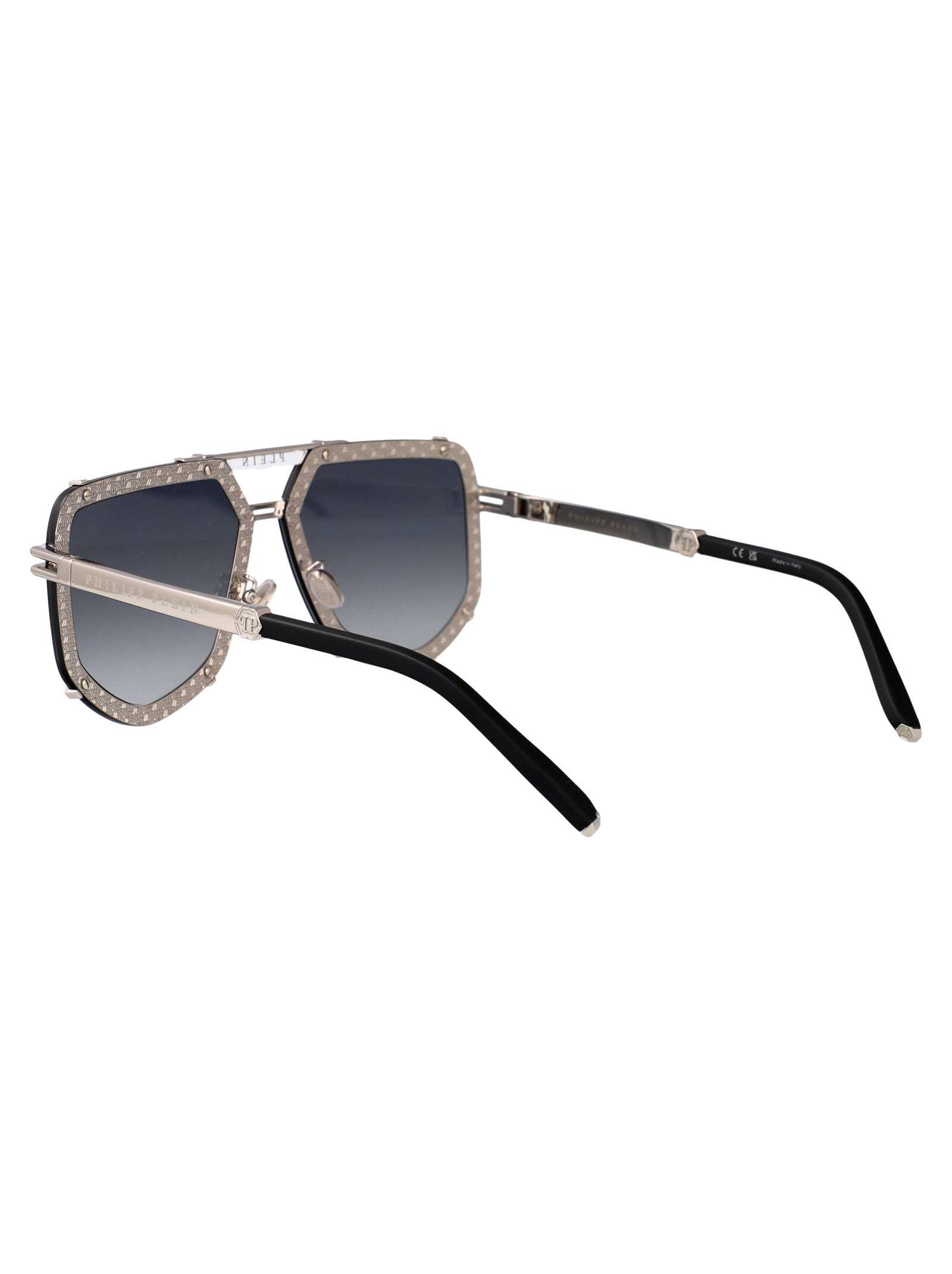 PHILIPP PLEIN Metal Sunglasses for Women - Heart of Plein Legacy