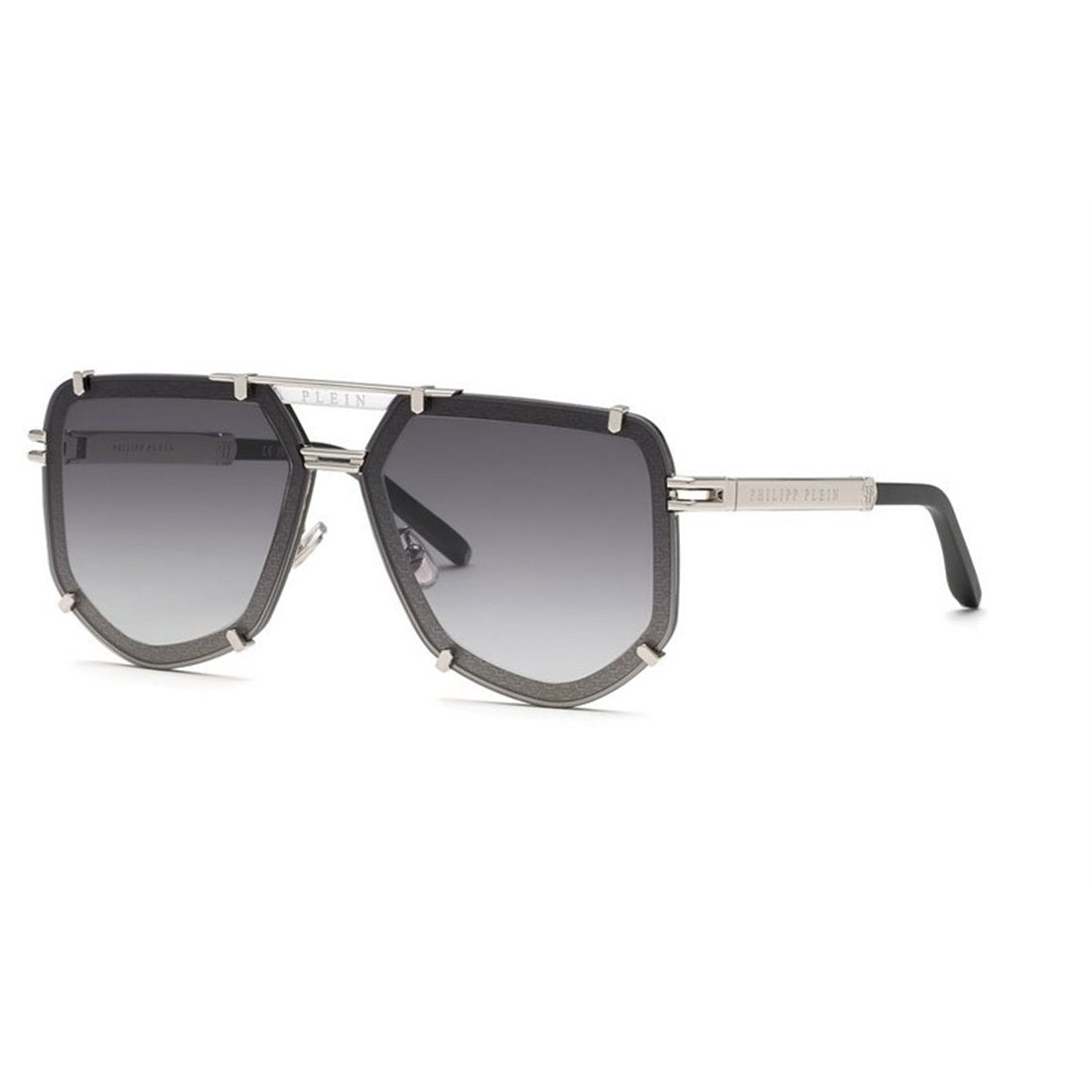 PHILIPP PLEIN Metal Sunglasses for Women - Heart of Plein Legacy