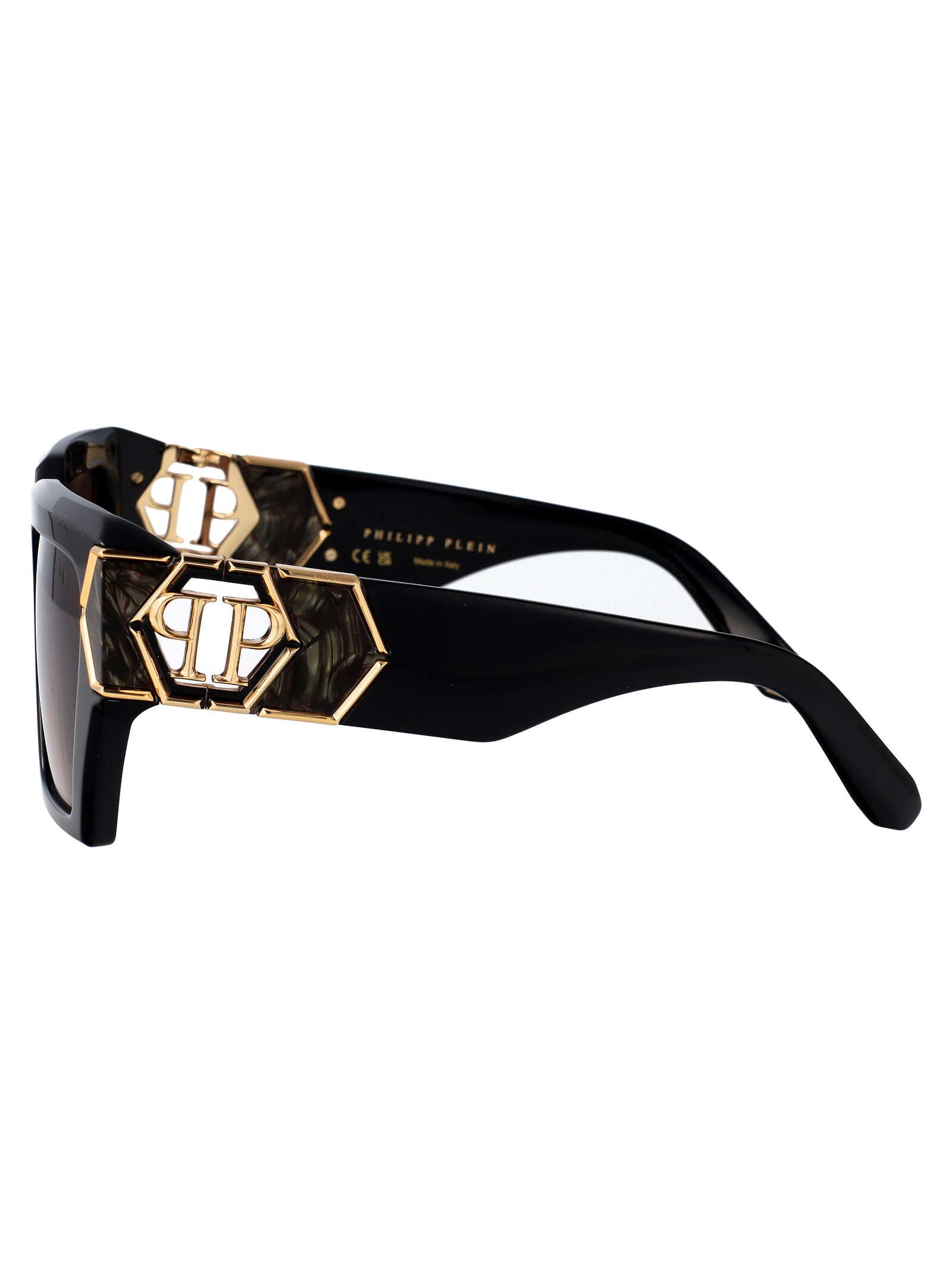 PHILIPP PLEIN Elegant Acetate and Metal Sunglasses for Women