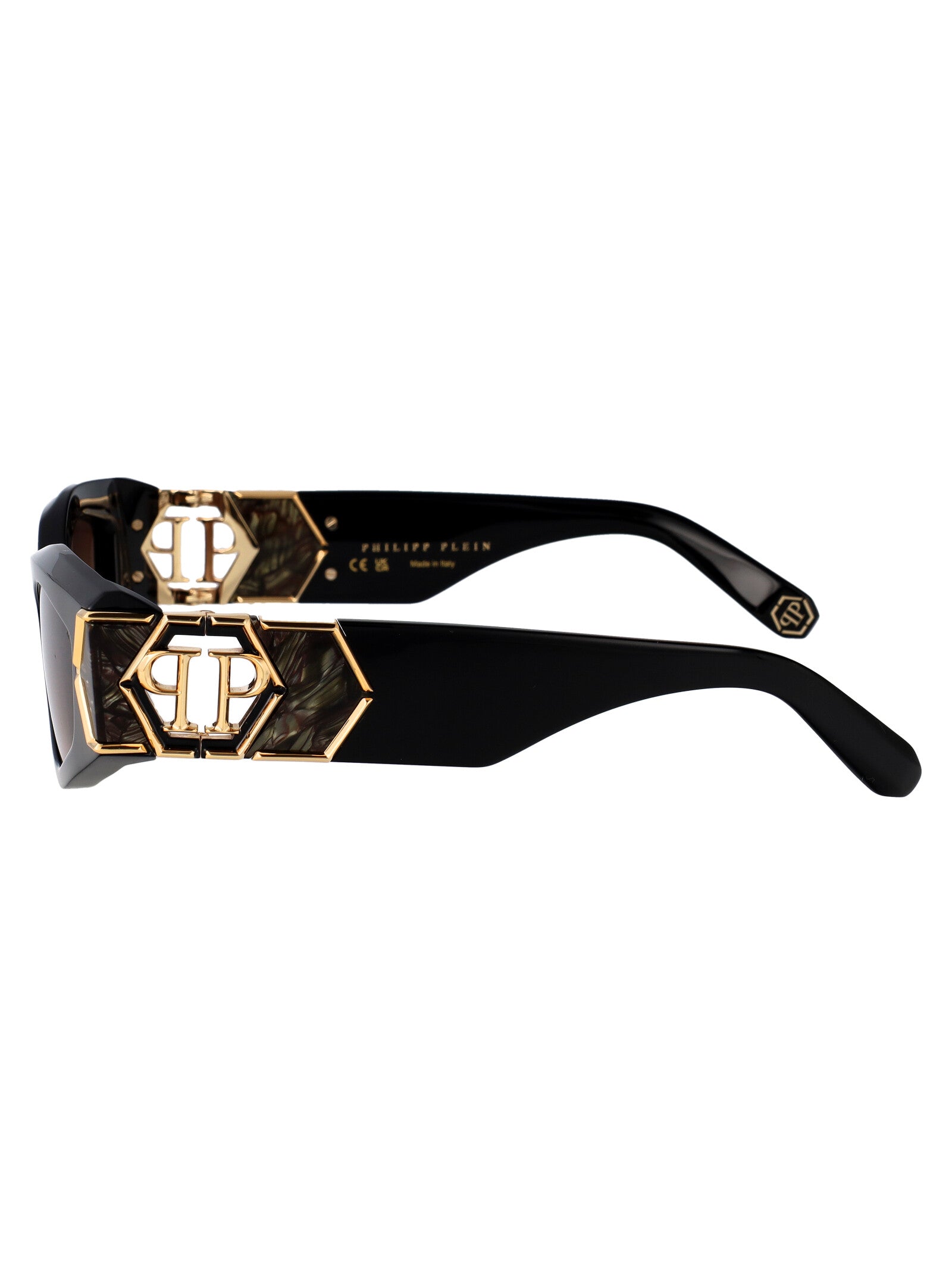 PHILIPP PLEIN Chic Acetate and Metal Sunglasses for Women