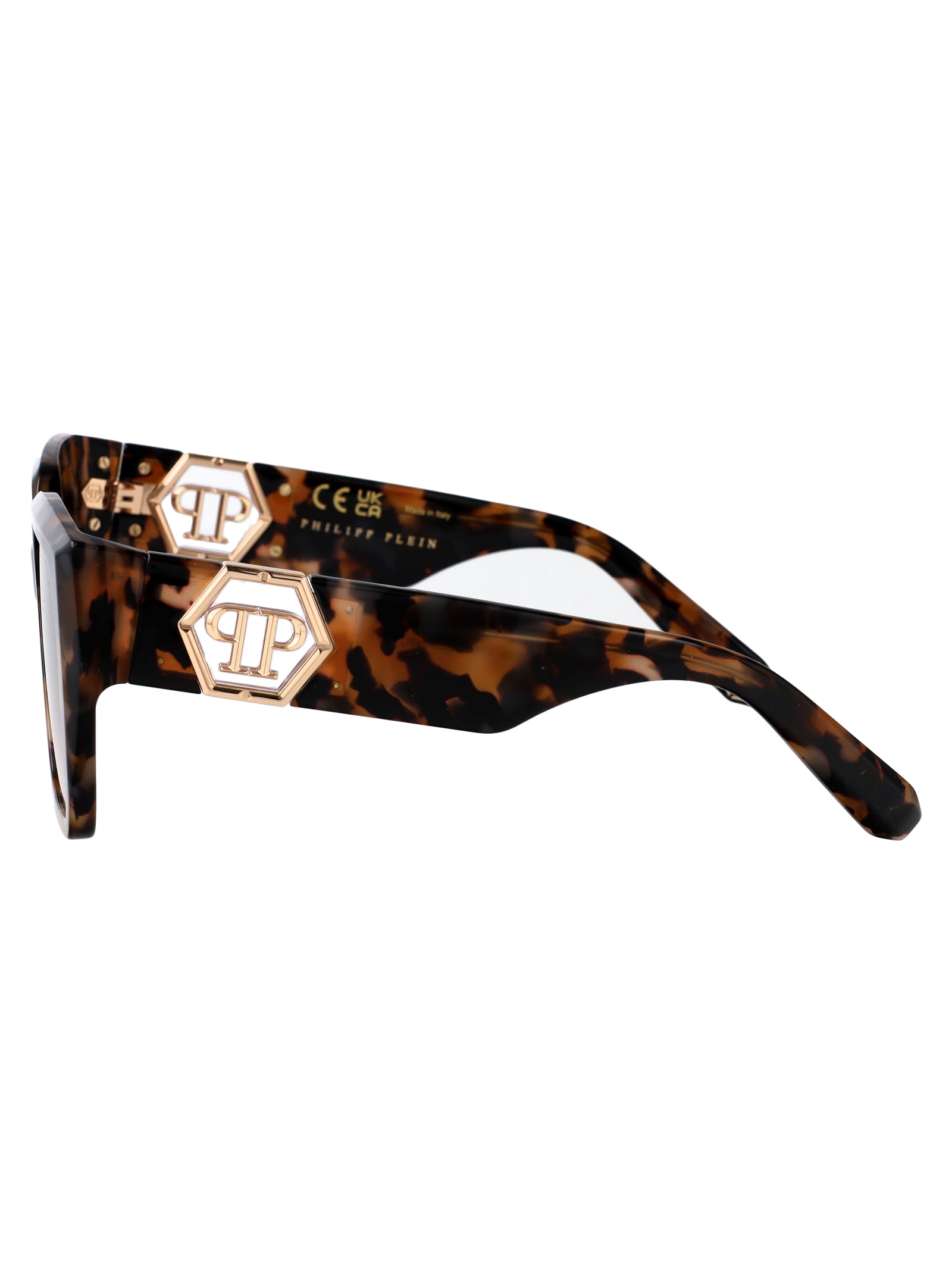 PHILIPP PLEIN Elegant Acetate Cat Eye Sunglasses for Women