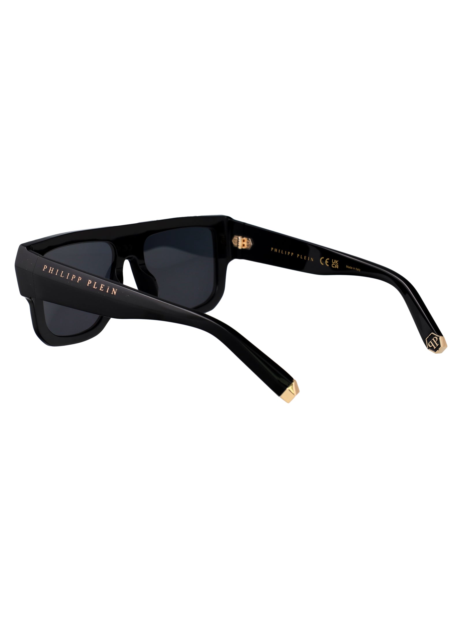 PHILIPP PLEIN Hexagon Camouflage Acetate Sunglasses for Men