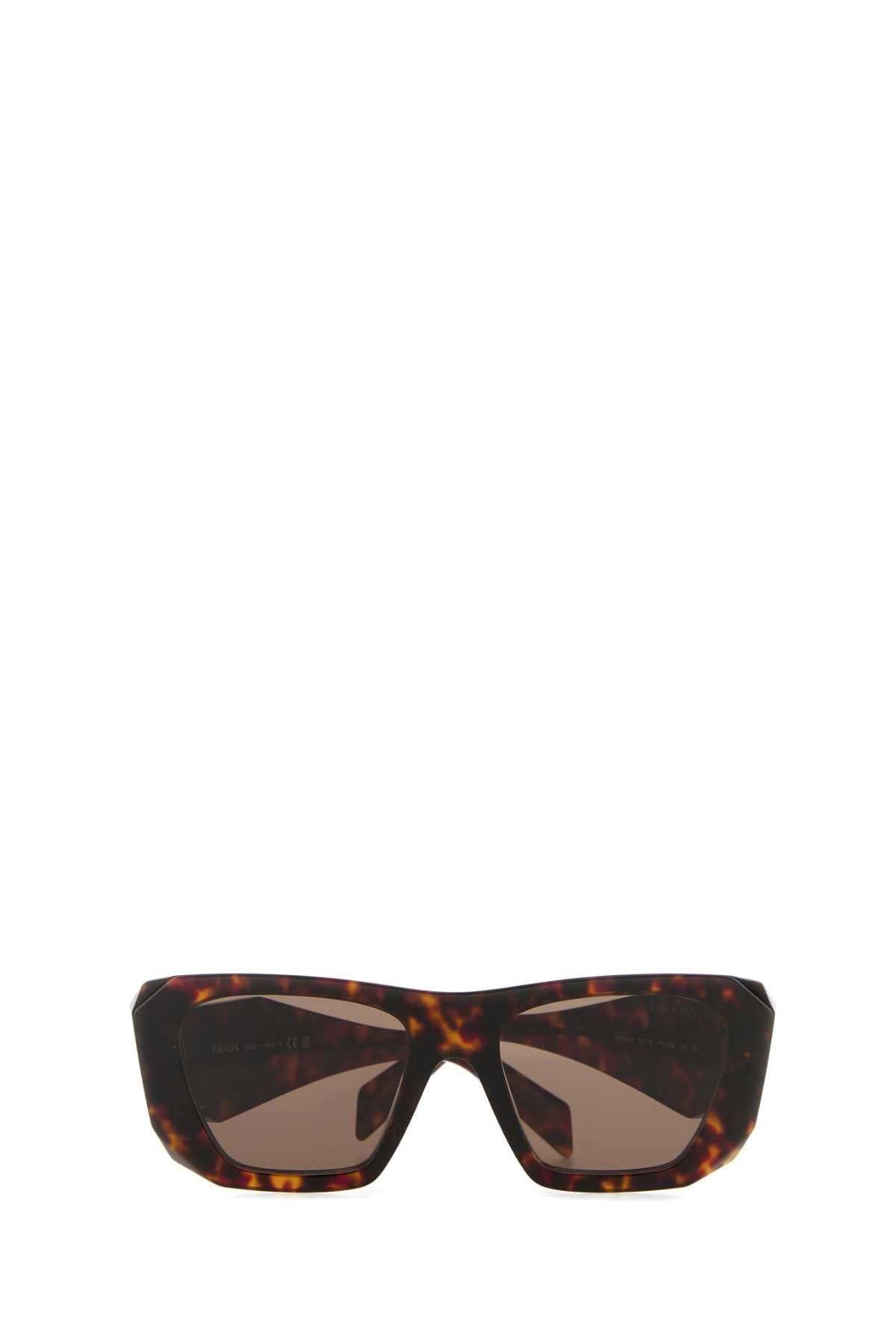 PRADA Printed Acetate Sunglasses - Animal Print Design for Women