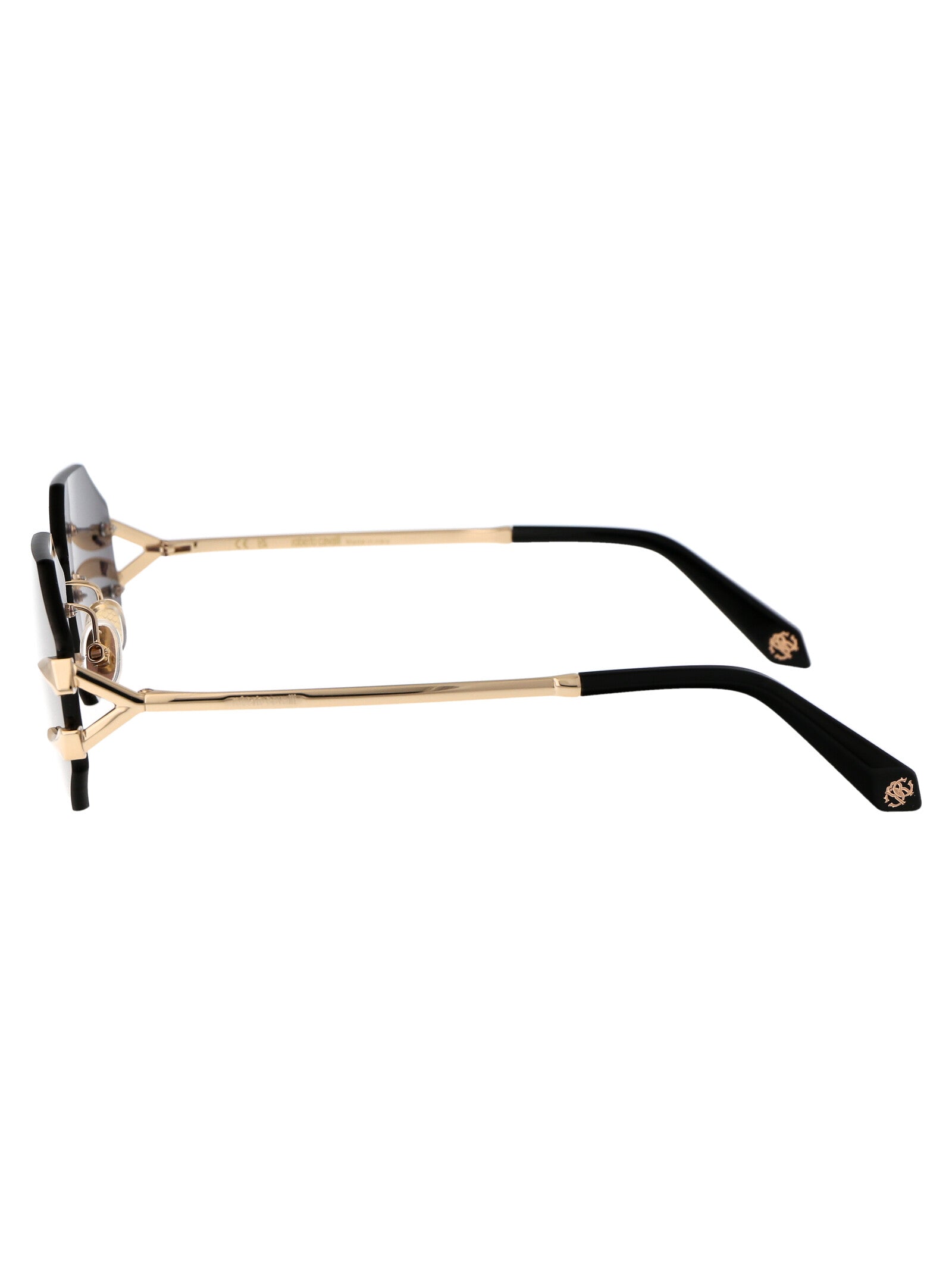 ROBERTO CAVALLI Gold Metal Unisex Sunglasses