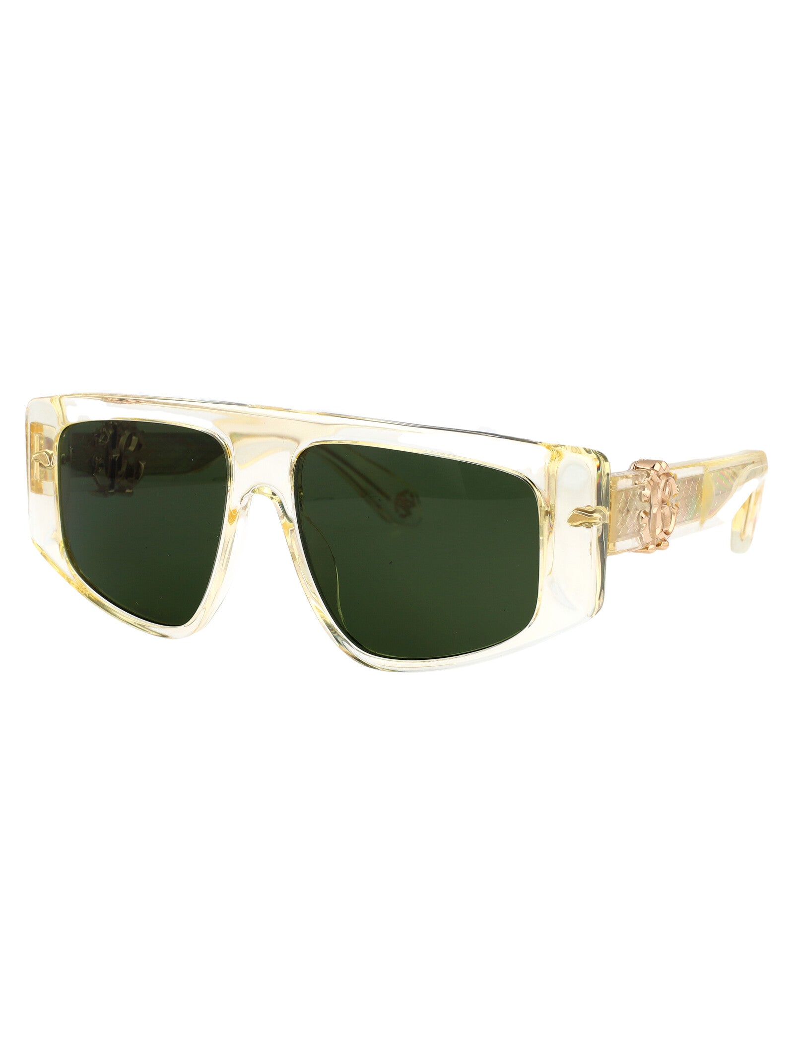 ROBERTO CAVALLI Translucent Acetate Sunglasses - Unisex Style