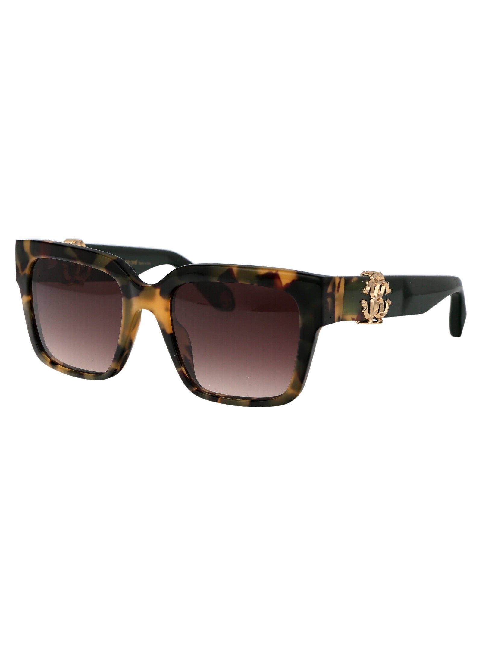 ROBERTO CAVALLI Chic Acetate Sunglasses for Women - SS25 Collection