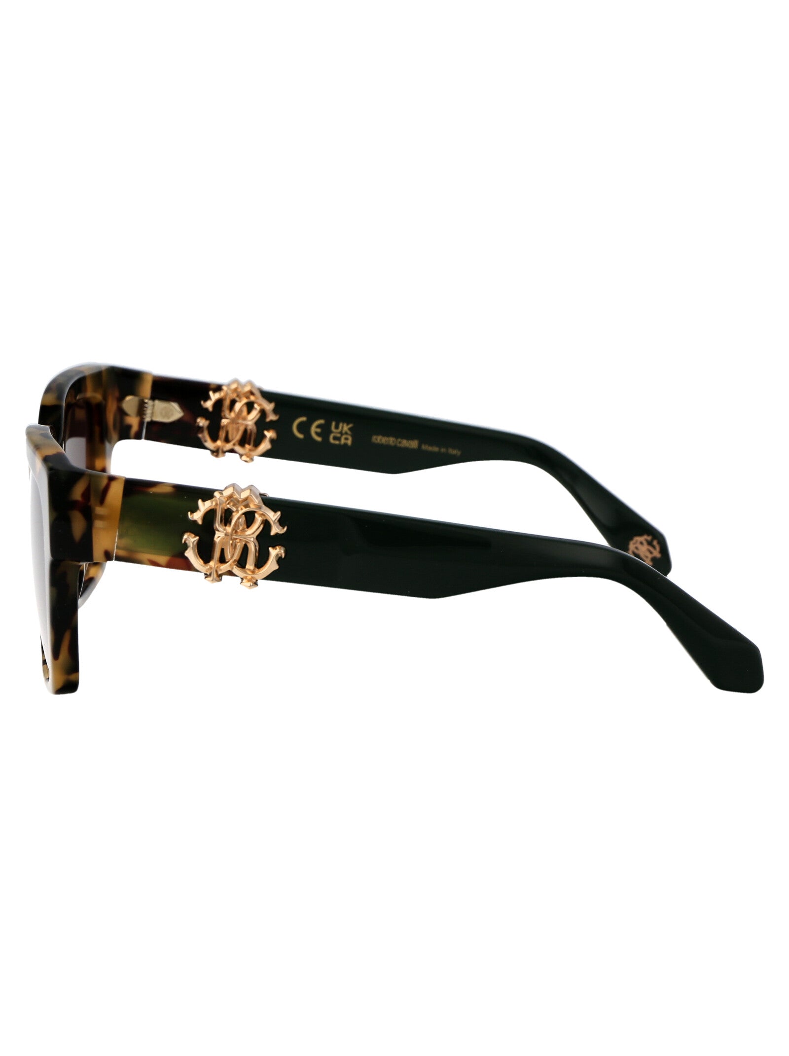 ROBERTO CAVALLI Chic Acetate Sunglasses for Women - SS25 Collection
