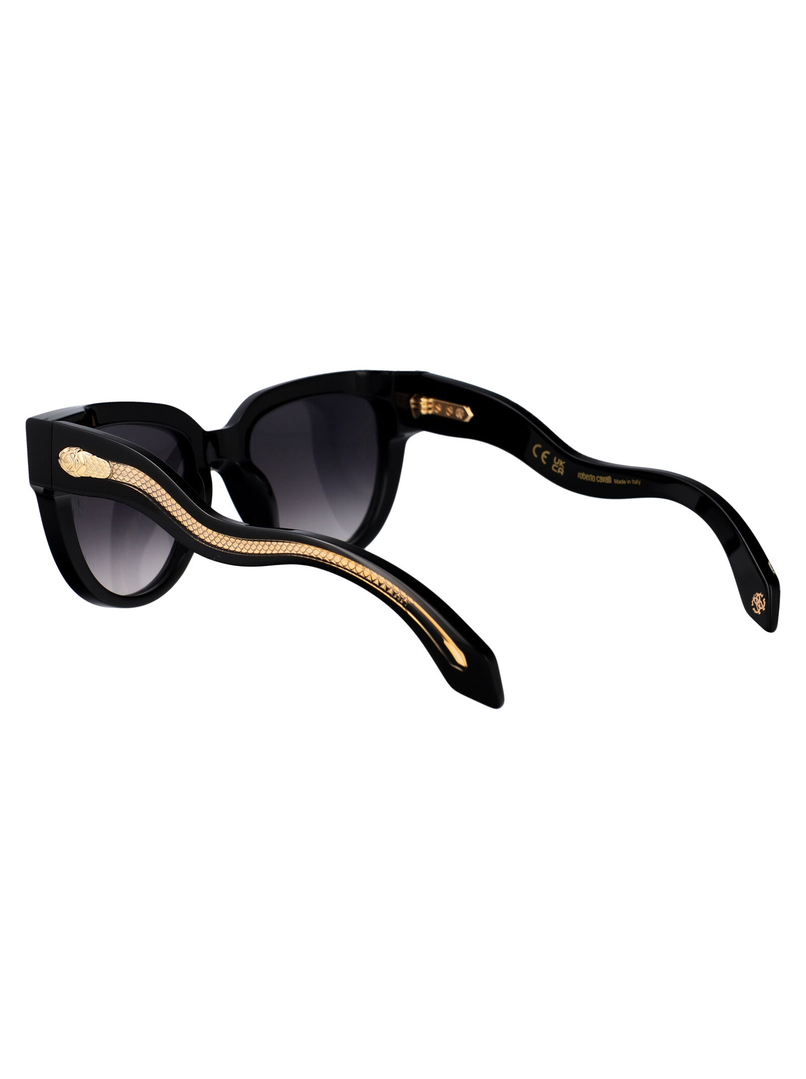 ROBERTO CAVALLI Chic Acetate and Metal Sunglasses for Women - SS25 Collection