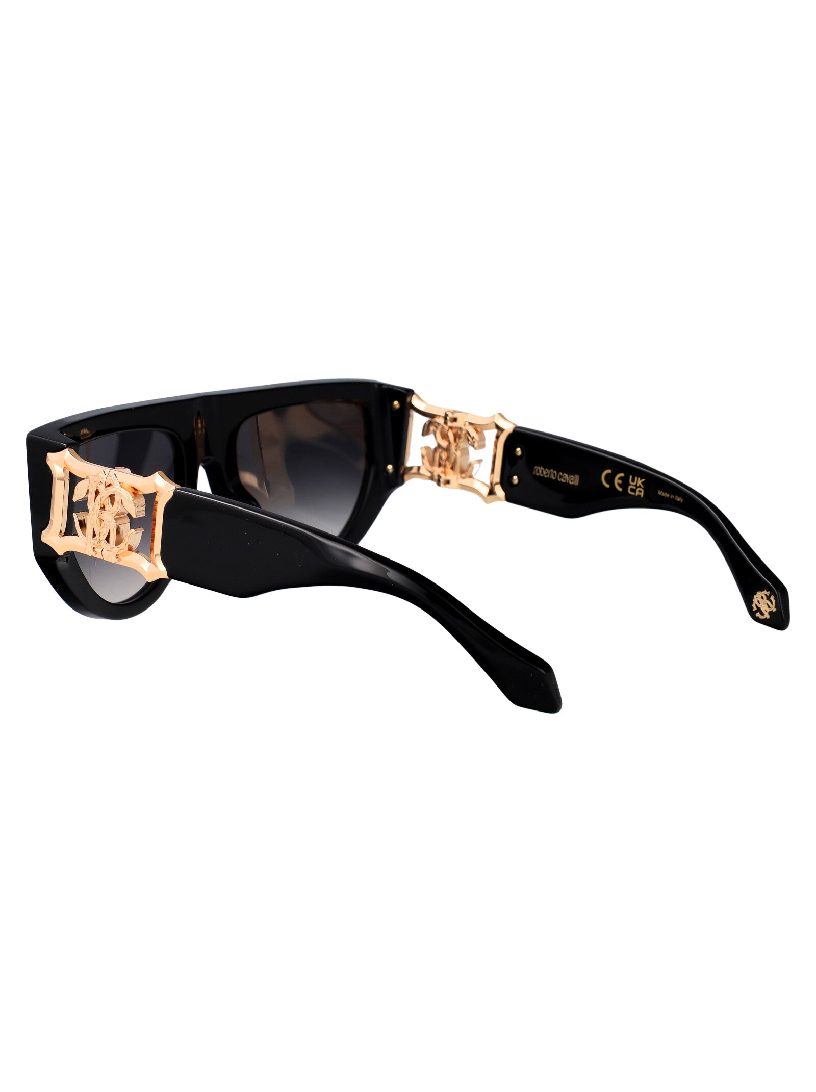 ROBERTO CAVALLI Sleek Acetate and Metal Sunglasses