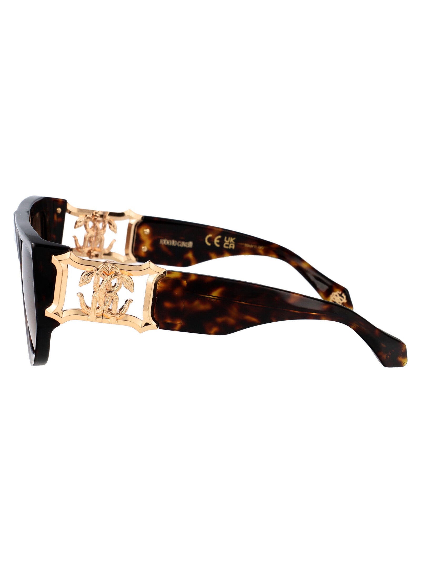ROBERTO CAVALLI Chic Acetate and Metal Sunglasses