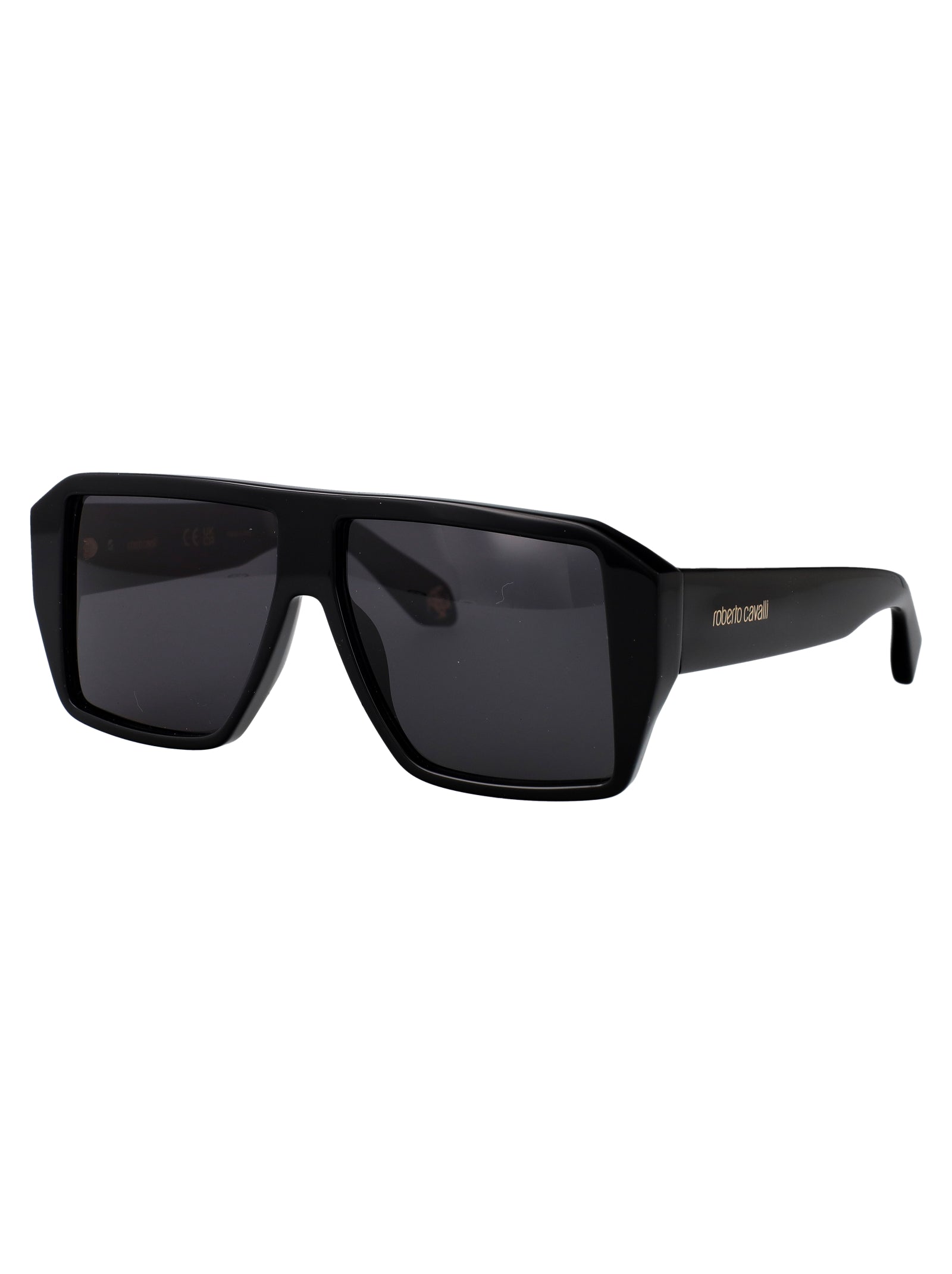 ROBERTO CAVALLI Elegantly Glossy Acetate Sunglasses - Unisex