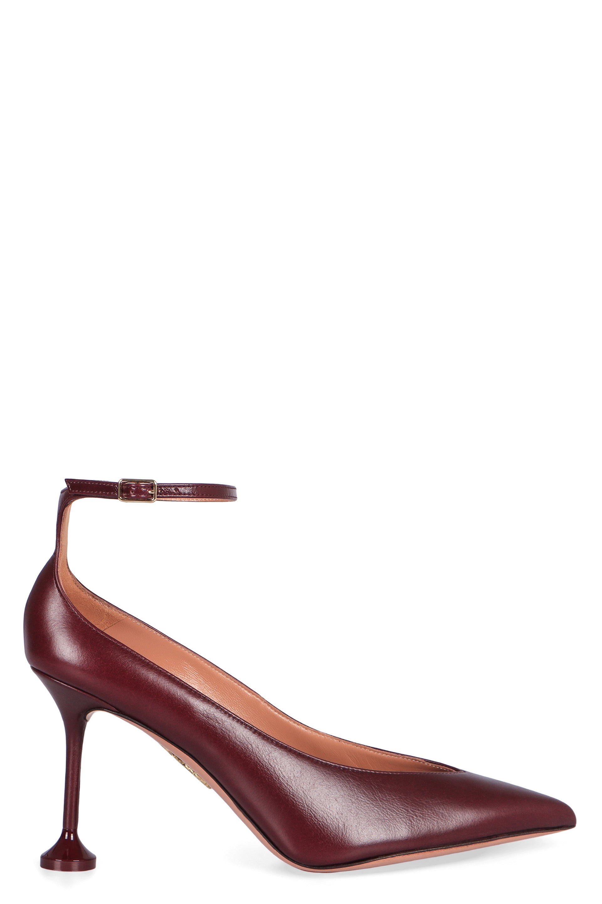 AQUAZZURA Elegant Pointed Toe High Heel Pump with Adjustable Strap