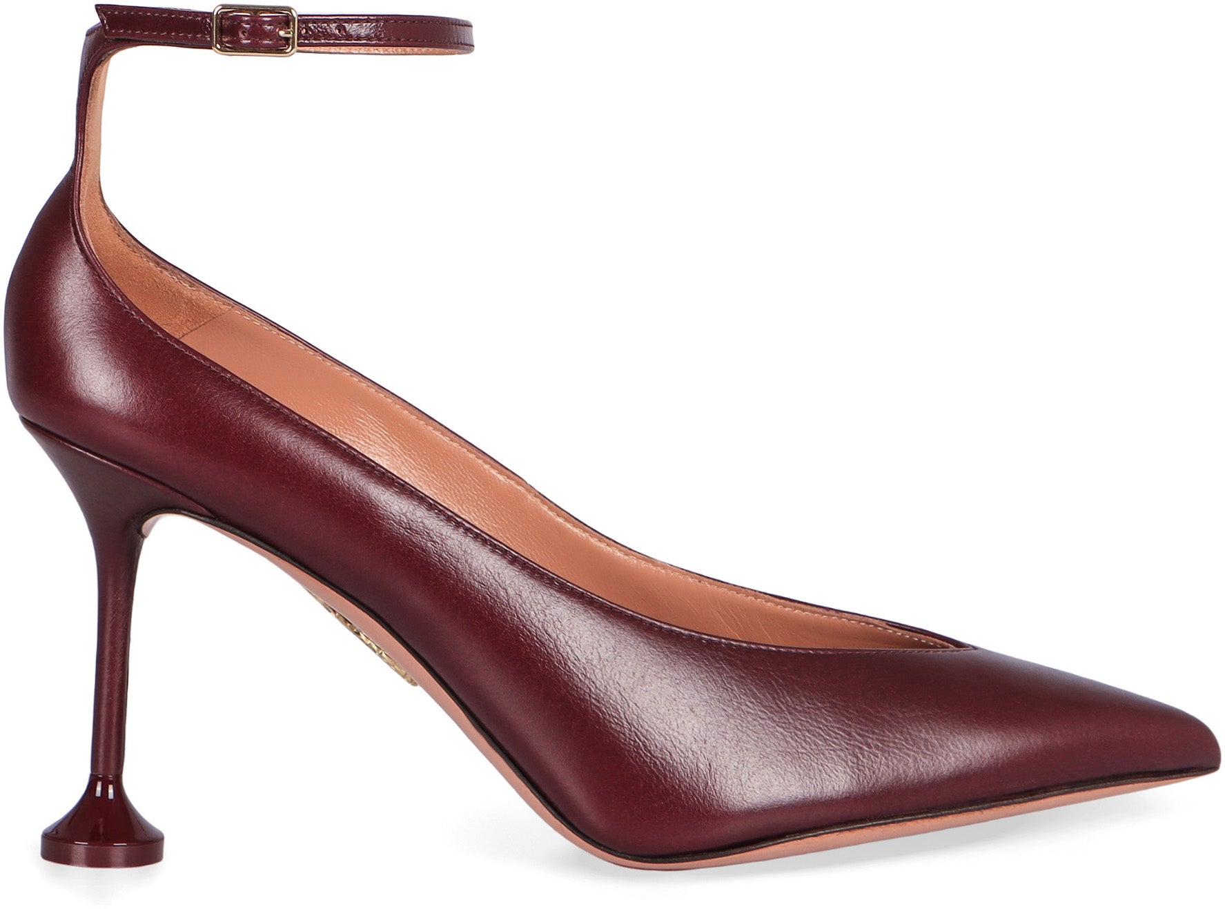 AQUAZZURA Elegant Pointed Toe High Heel Pump with Adjustable Strap