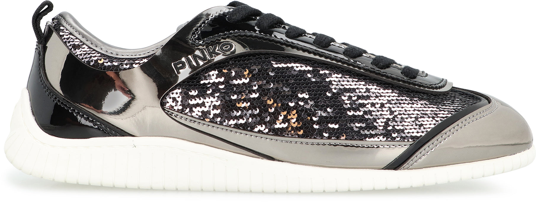PINKO Low-Top Sequin Embellished Sneakers