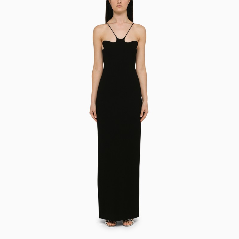 MONOT Elegant Long Dress with Slit for Women