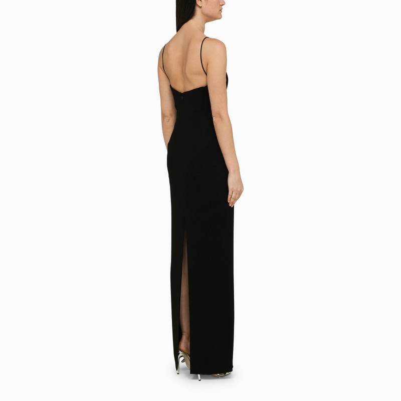 MONOT Elegant Long Dress with Slit for Women