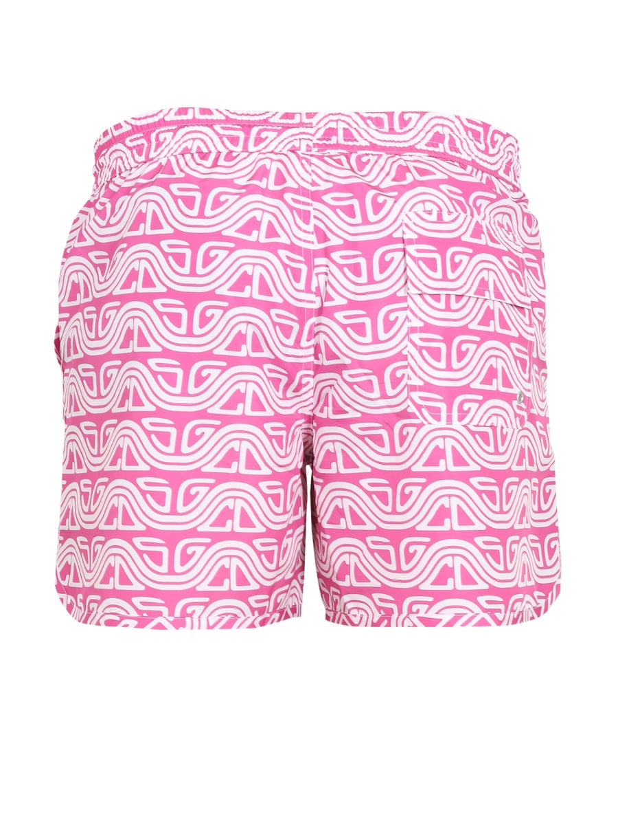 GCDS Waved Print Costume for Men