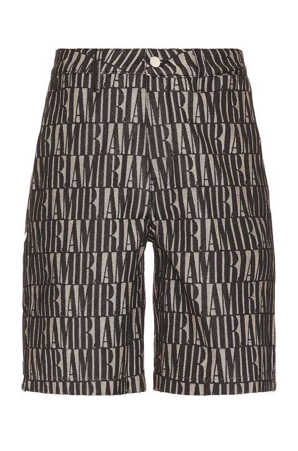 AMIRI Jacquard Snap-Off Shorts