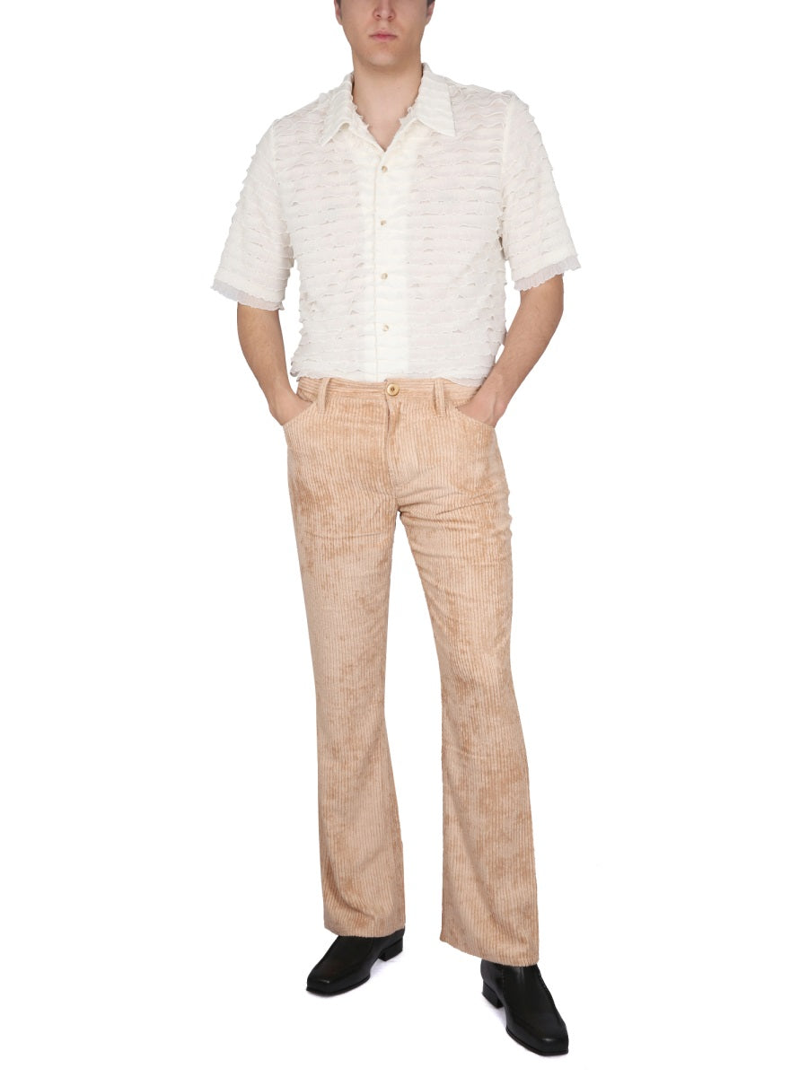 SÉFR Men's French Collar Mini Shirt