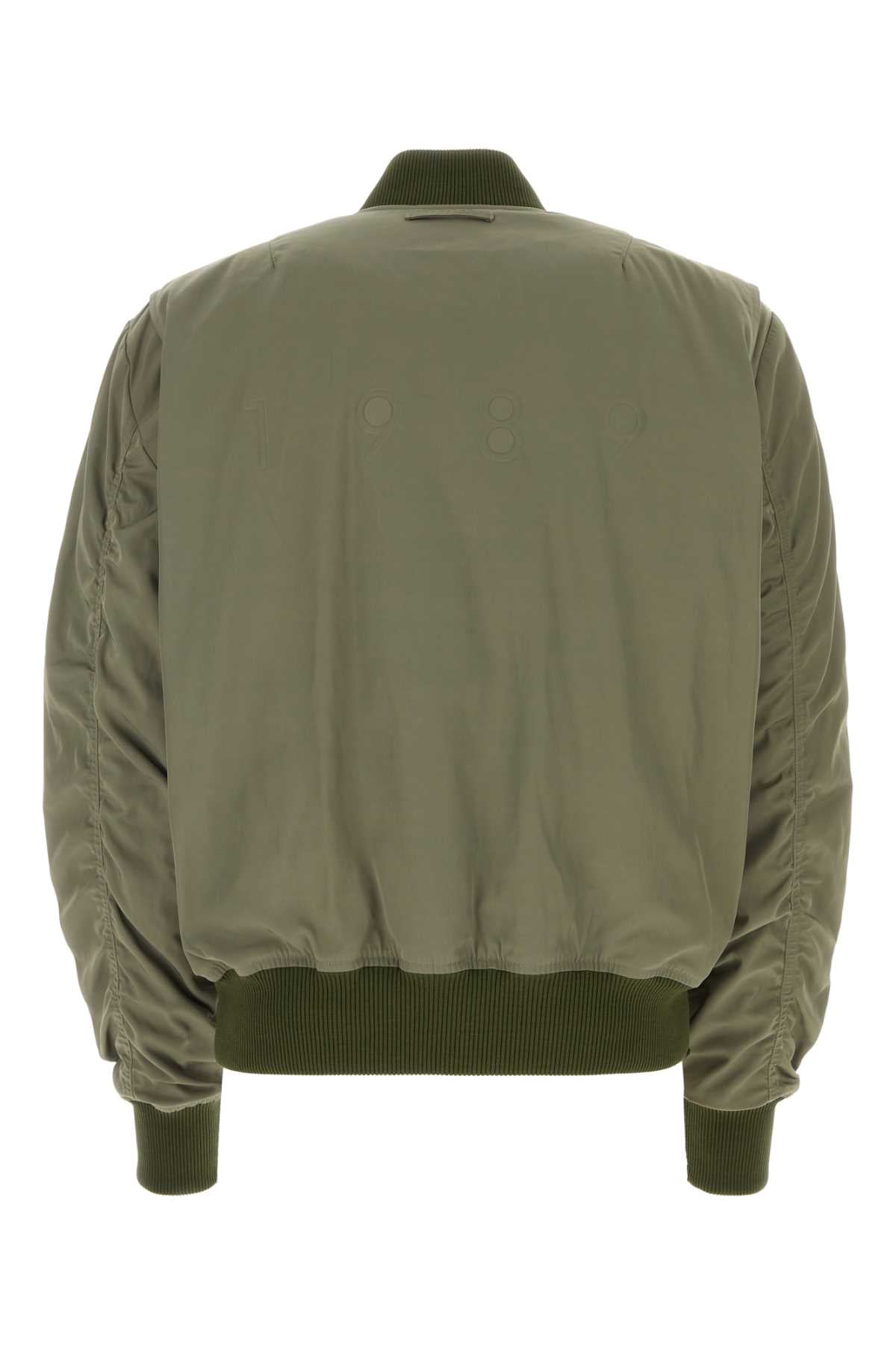 1989 STUDIO Classic Polyester Bomber Jacket for Men - SS24