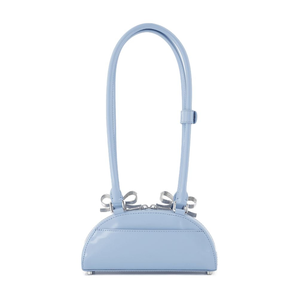 SELF-PORTRAIT Curved Mini Shoulder Handbag