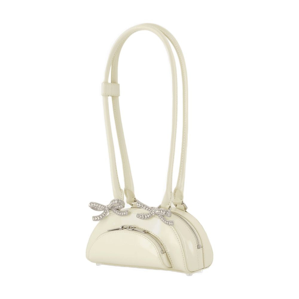 SELF-PORTRAIT Curved Mini Shoulder Handbag