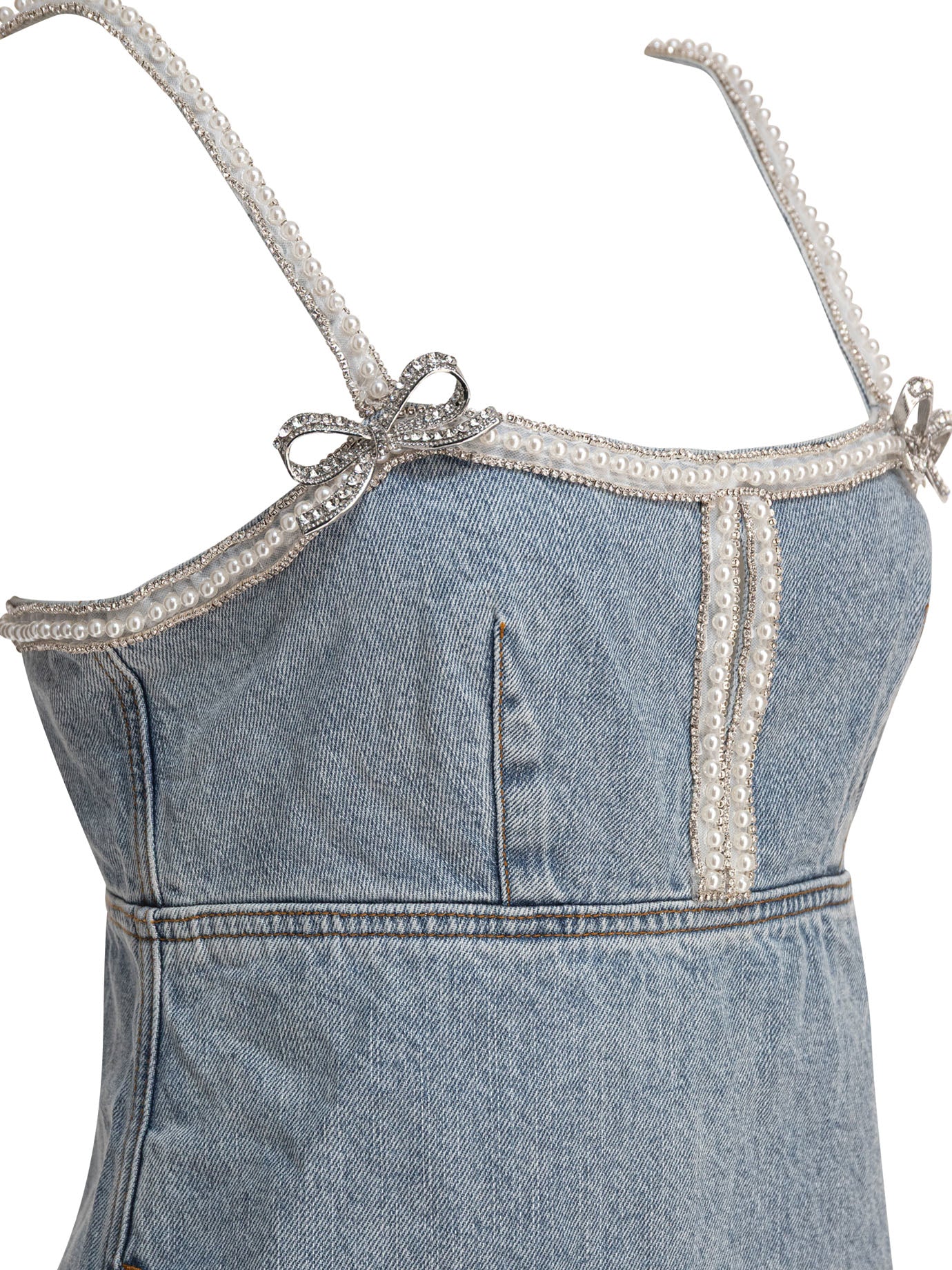 SELF-PORTRAIT Cotton Mini Dress for Women