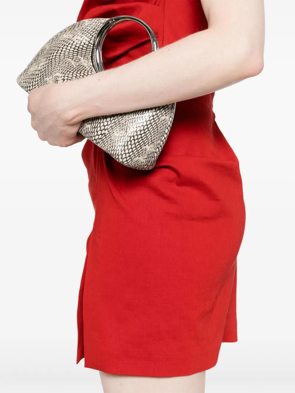 MAGDA BUTRYM One-Shoulder Ruched Mini Dress