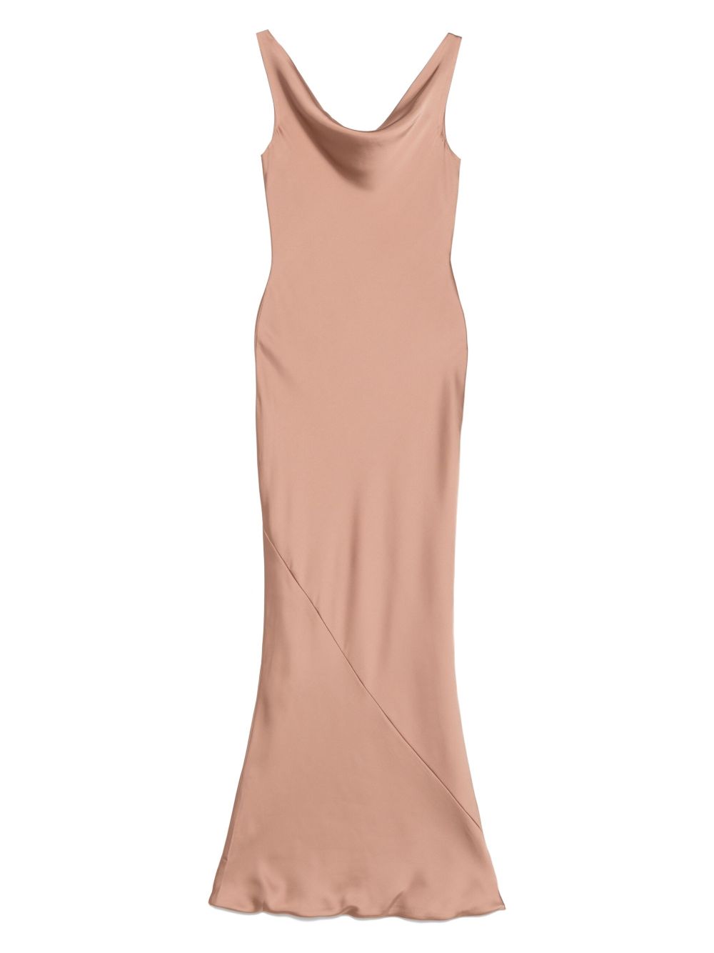 NORMA KAMALI Elegant Cowl Neck Sleeveless Gown for Women - SS25