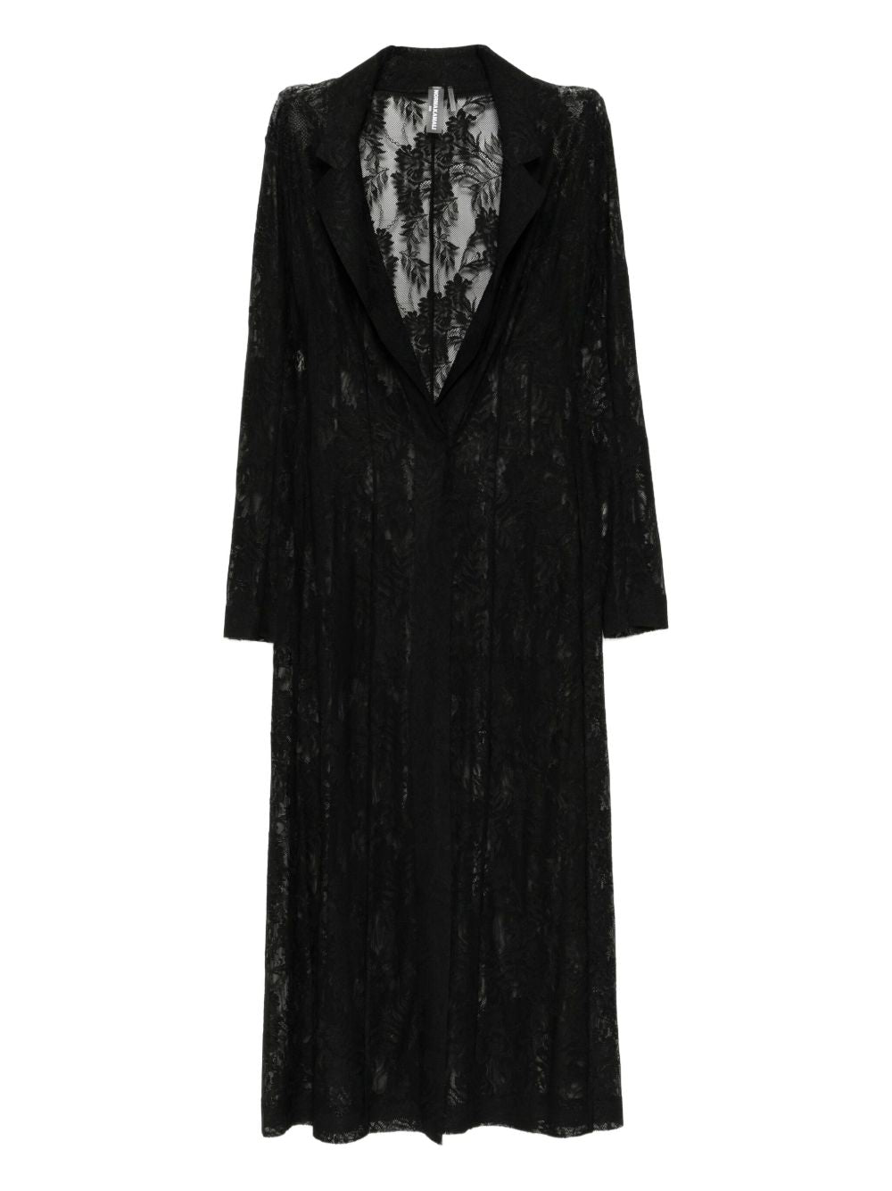 NORMA KAMALI Lace Long Jacket