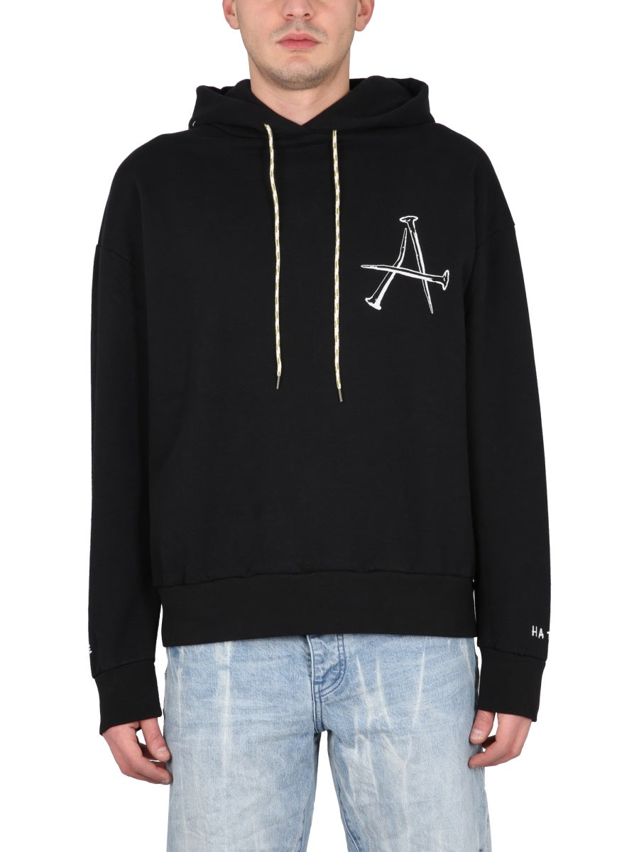 ARIES Men's Mini Hoodie with Drawstring